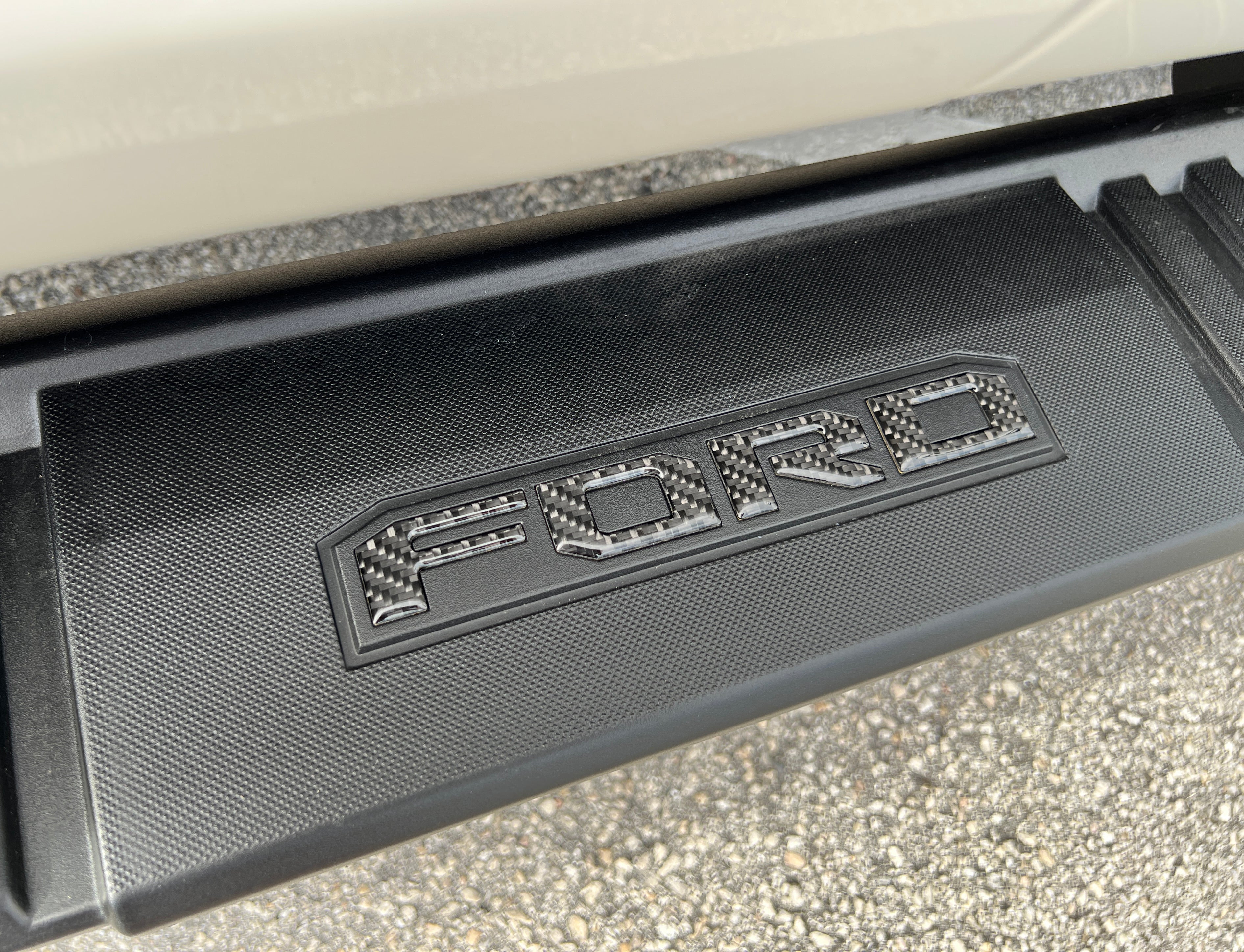 Running Board Letters Fits 2023-2026 Ford Super Duty & F-150 Crew Cab