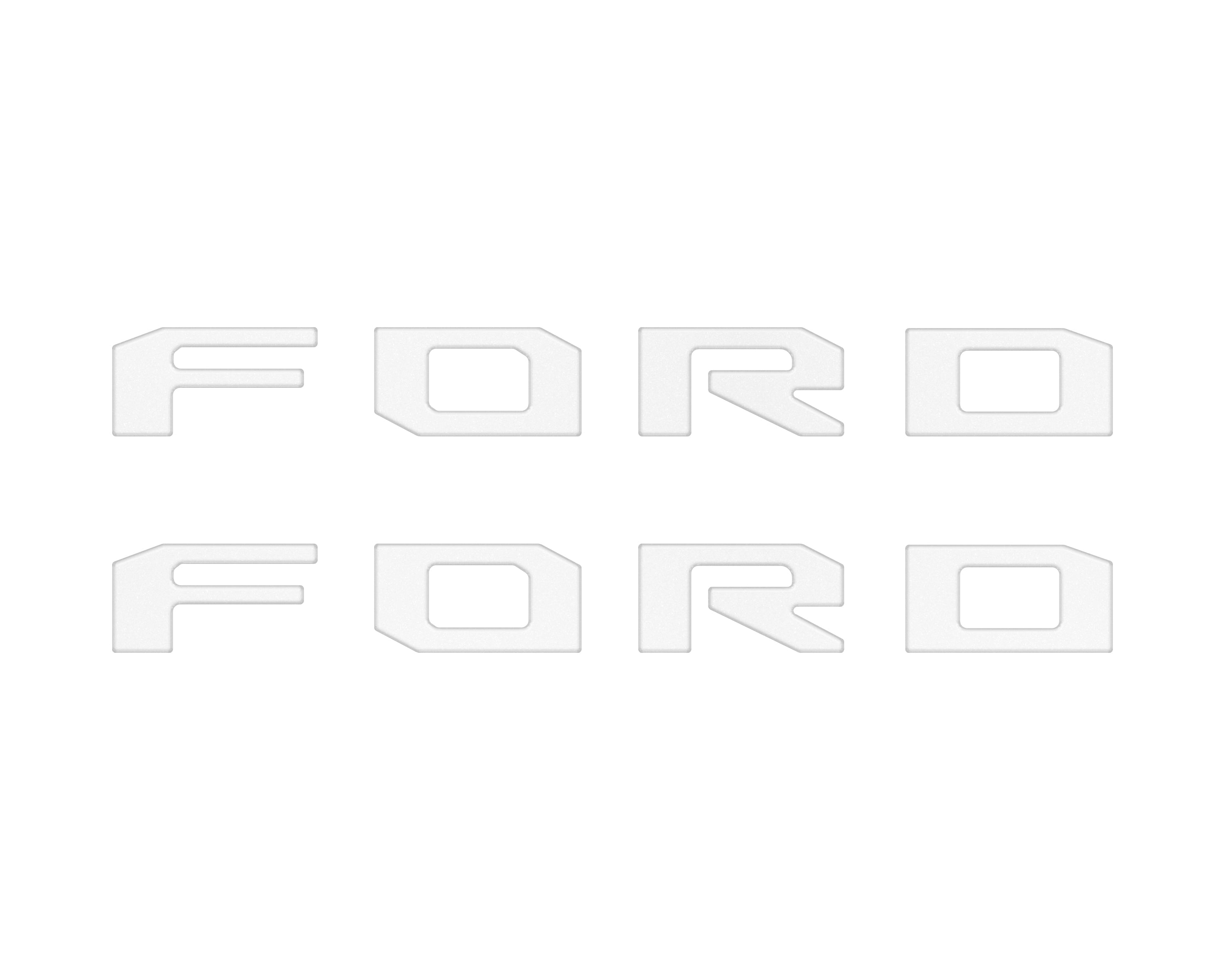 Running Board Letters Fits 2023-2026 Ford Super Duty & F-150 Crew Cab