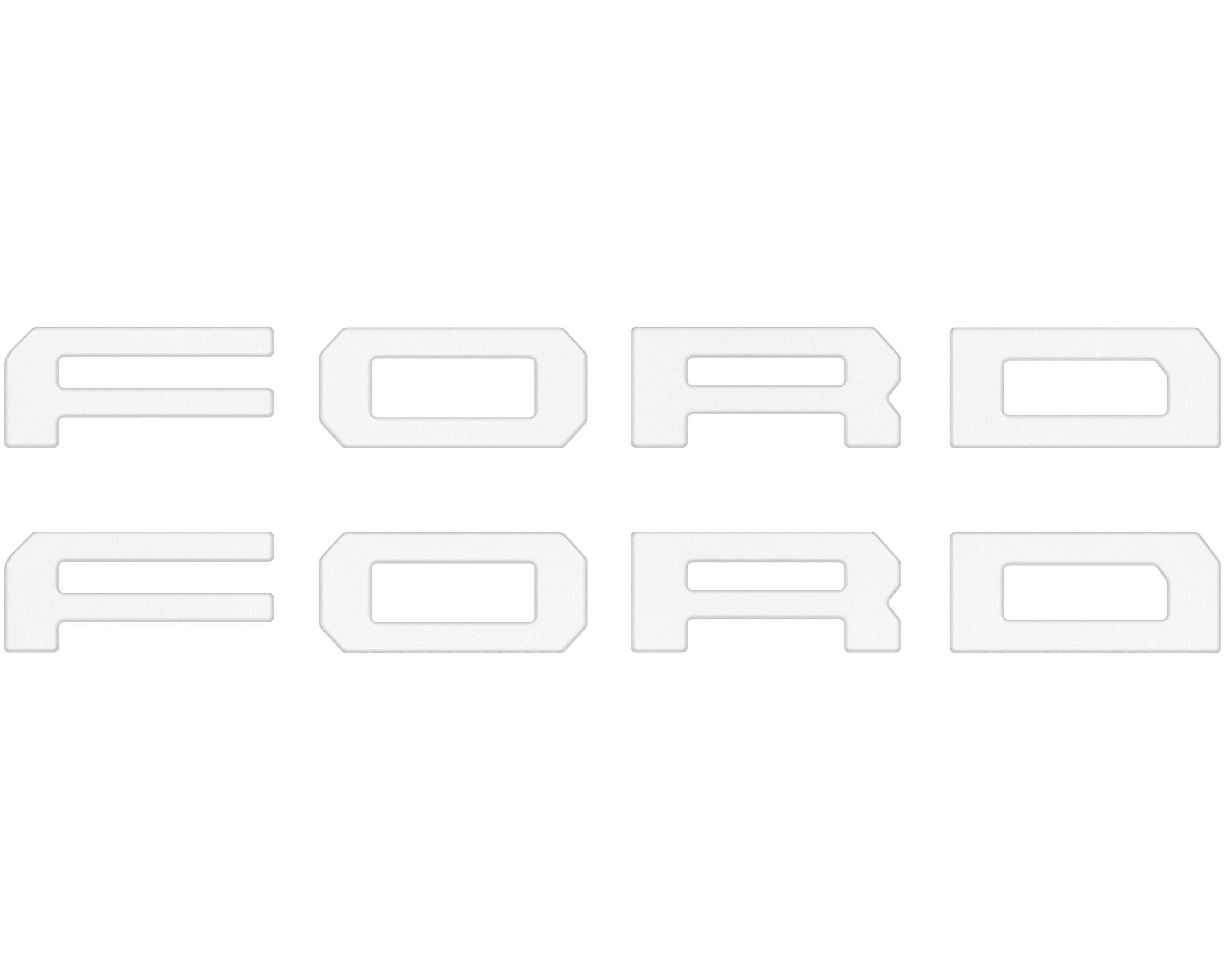 Running Board Letters Fits 2023-2026 Ford Super Duty & F-150 Crew Cab