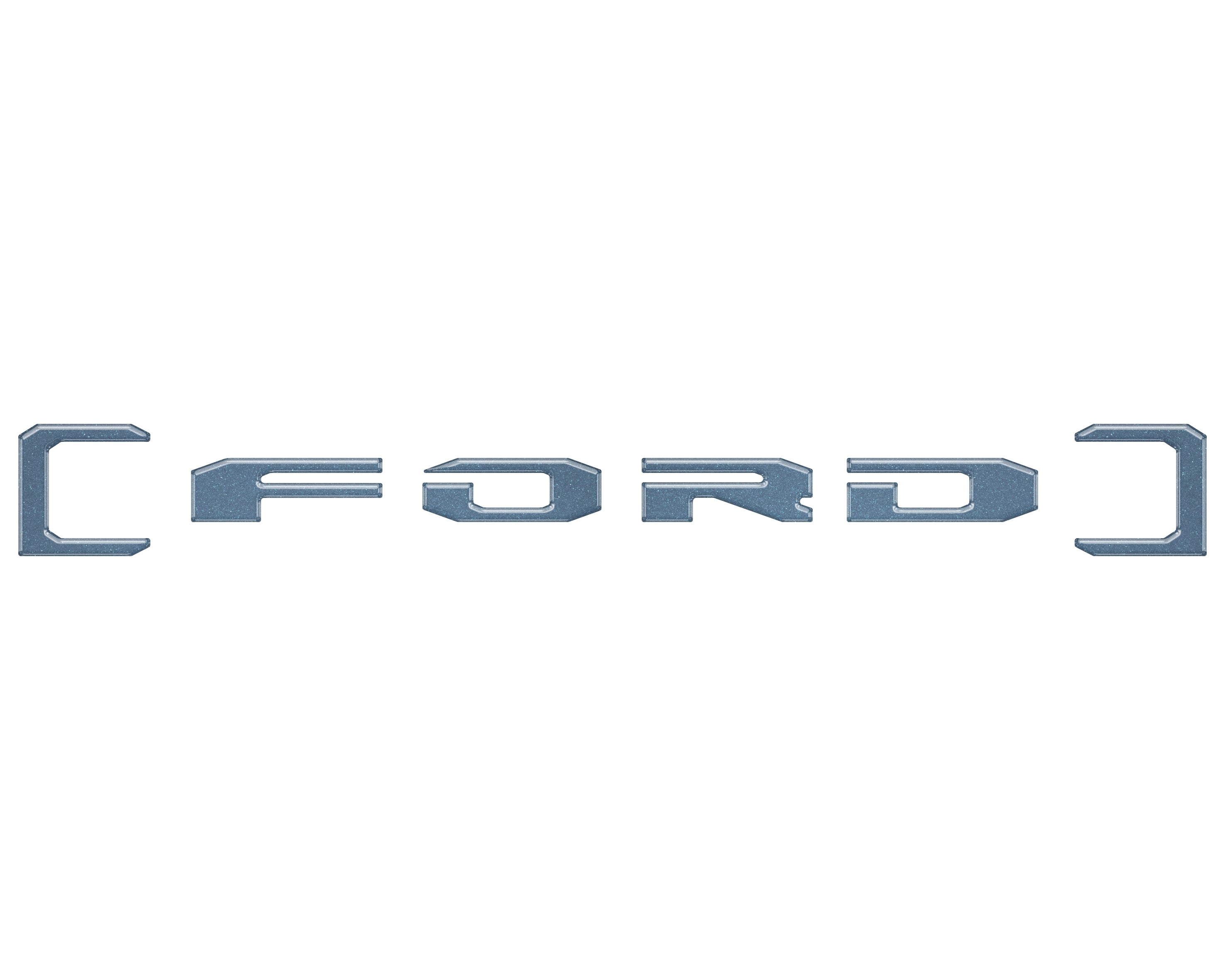 Upper Glove Box Letter Overlays Fits 2023-2026 Ford Super Duty