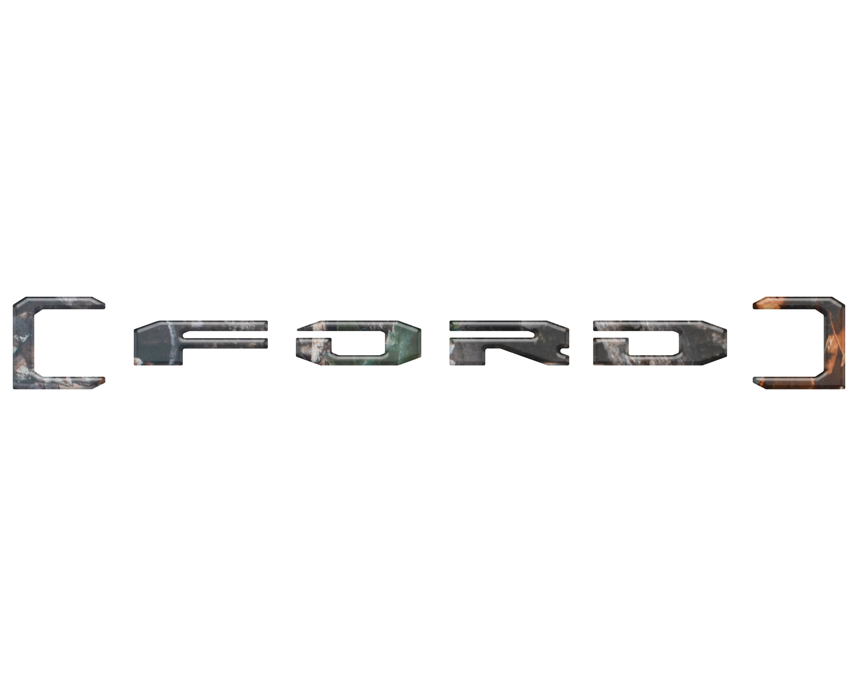 Upper Glove Box Letter Overlays Fits 2023-2026 Ford Super Duty