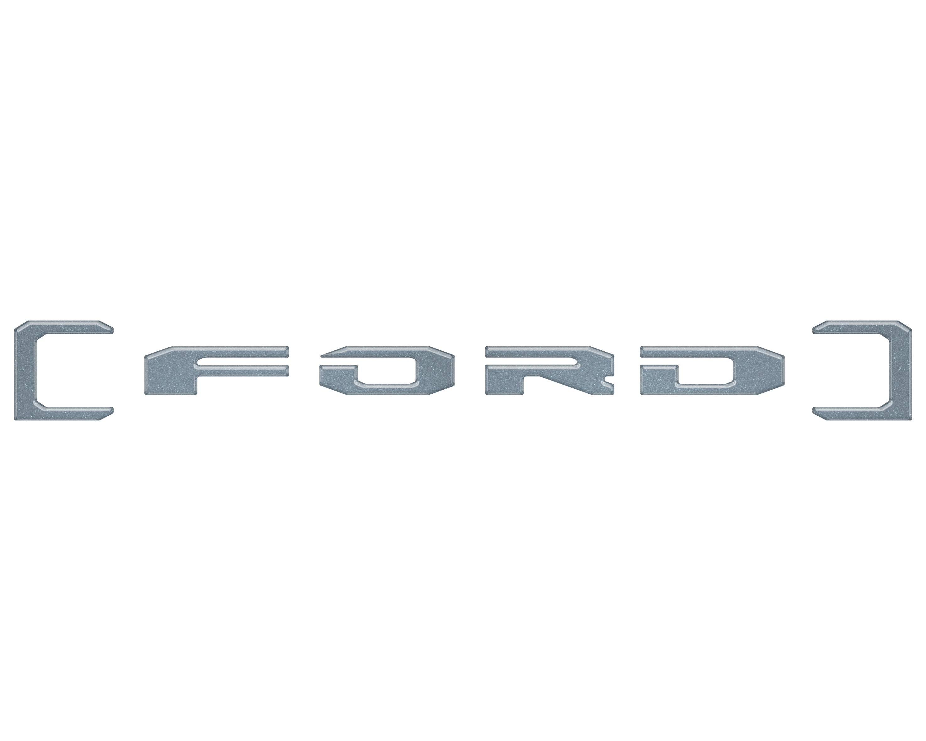 Upper Glove Box Letter Overlays Fits 2023-2026 Ford Super Duty