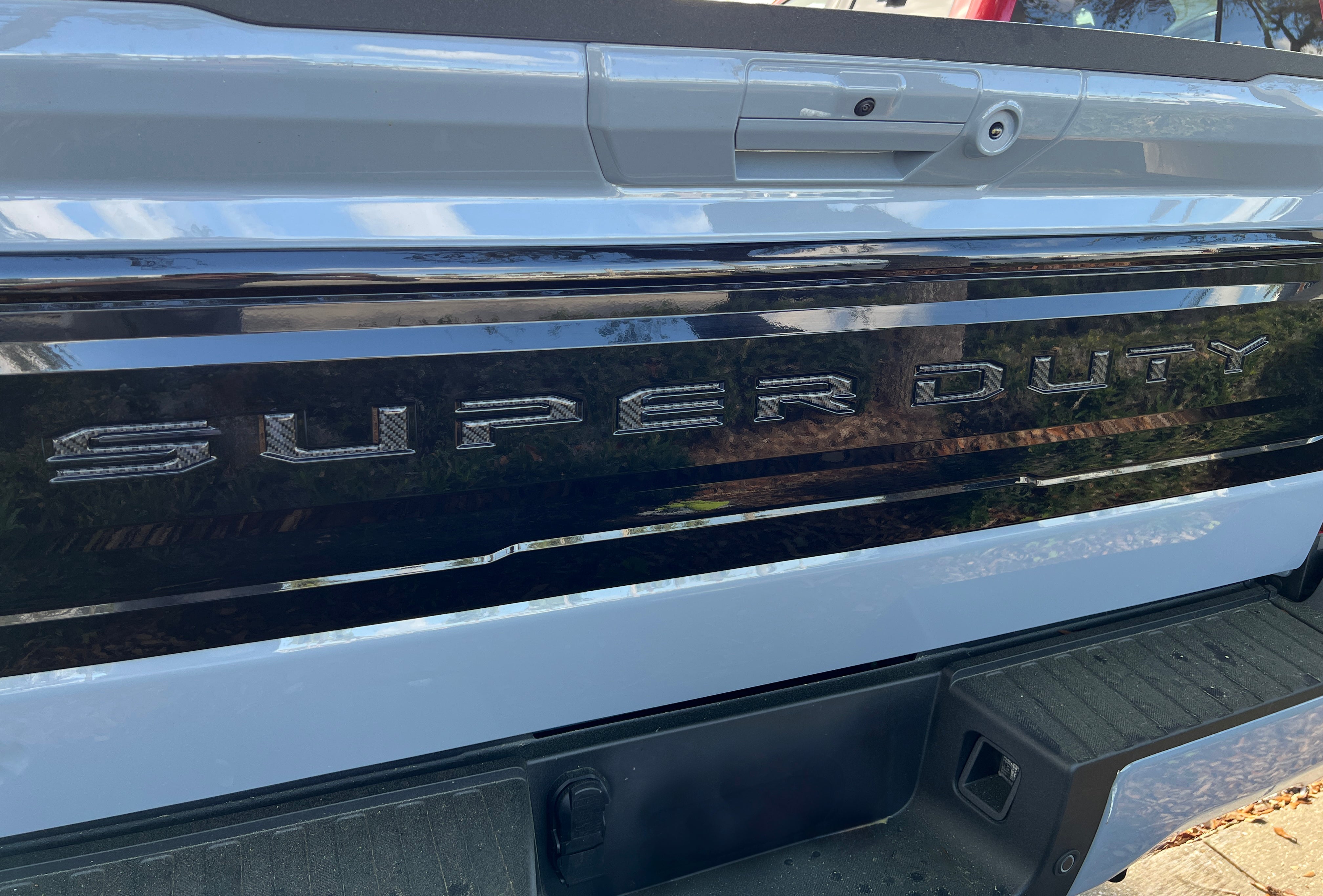 Tailgate Letter Inserts Fits 2025-2026 Ford Super Duty Platinum