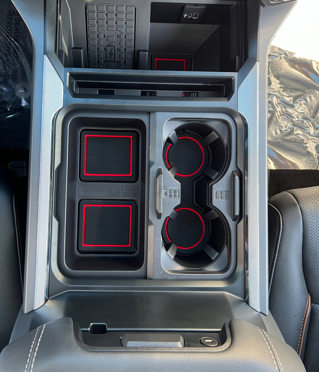 Center Console Foam Inserts Fits 2023-2026 Ford Super Duty
