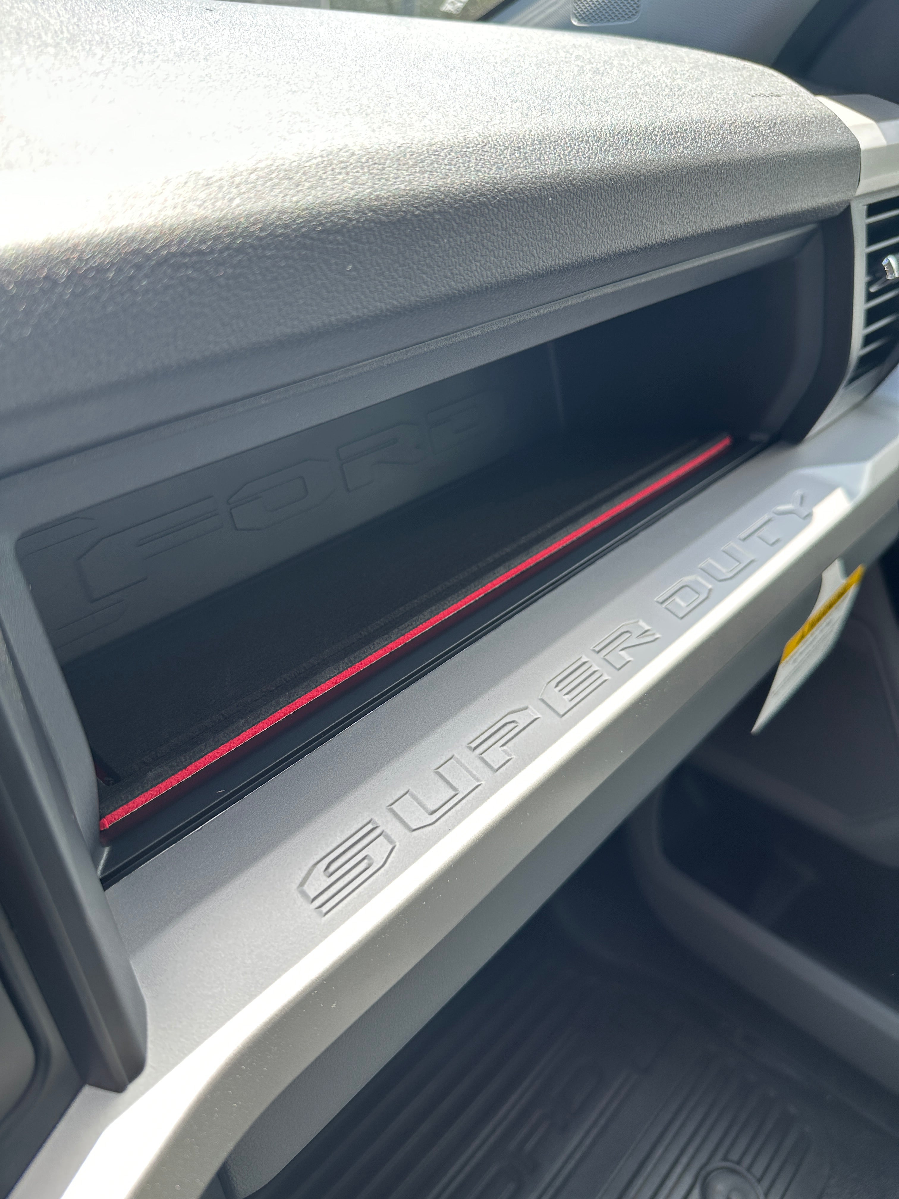 Glovebox Cubby Foam Inserts Fits 2023-2026 Ford Super Duty