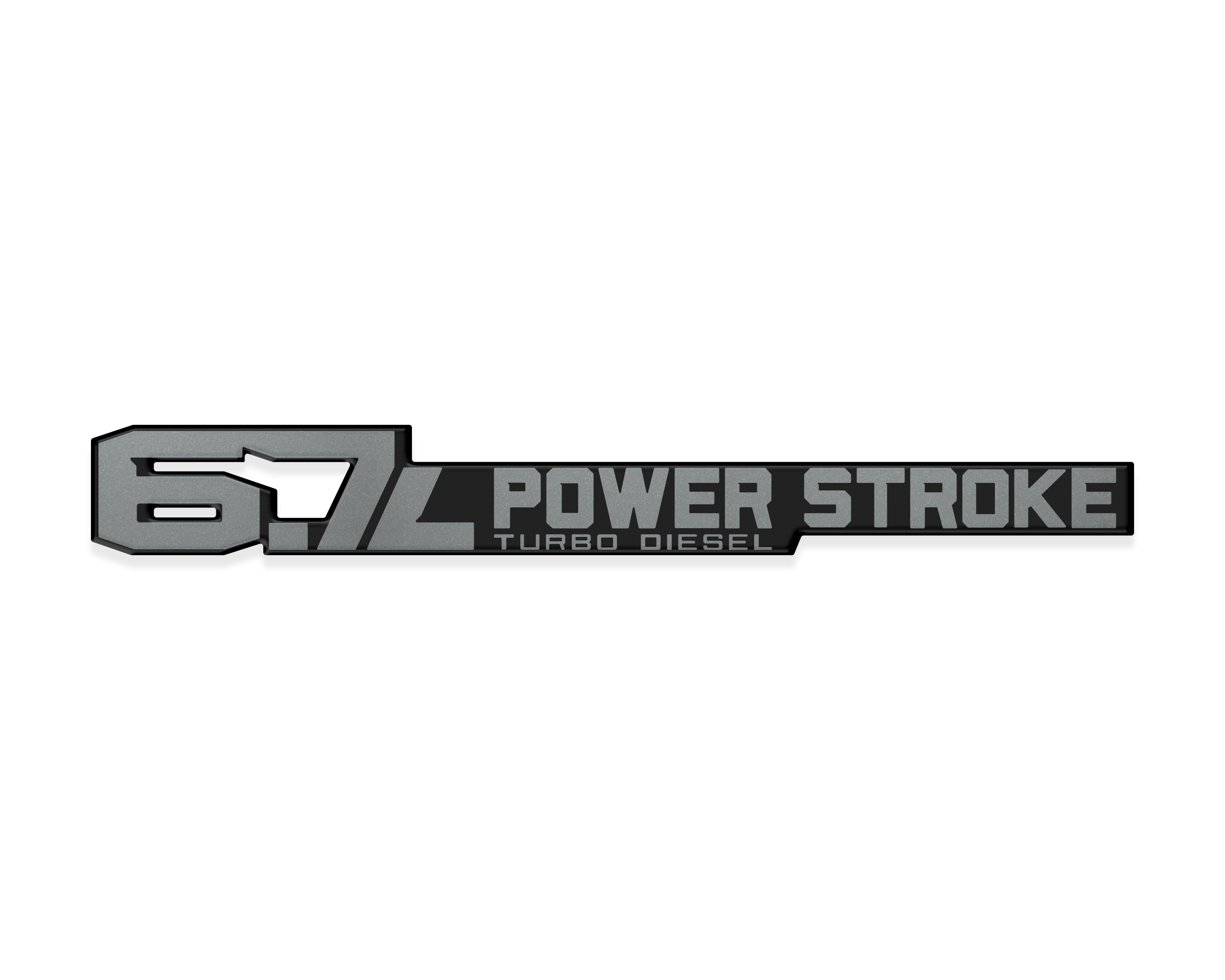 6.7 Power Stroke Badge Fits 2011-2026 Ford Super Duty