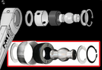 Foutz Motorsports Rear Lower Billet Aluminum Suspension Arms with Ultra-Flex joints 2024 Ford Ranger Raptor