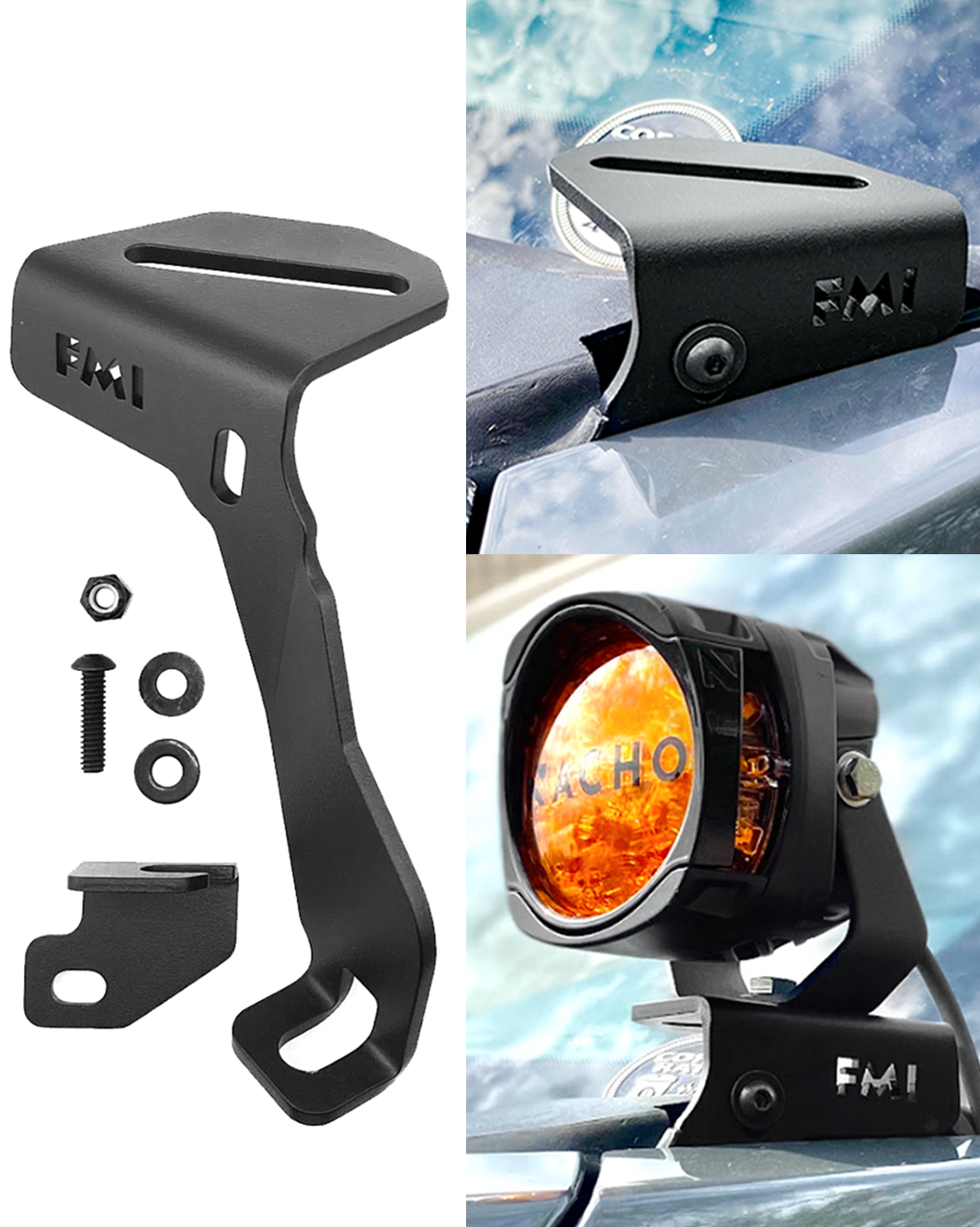 Foutz Motorsports Front A-Pillar Light Mount Kit 2017-2020 Ford F-150 Raptor