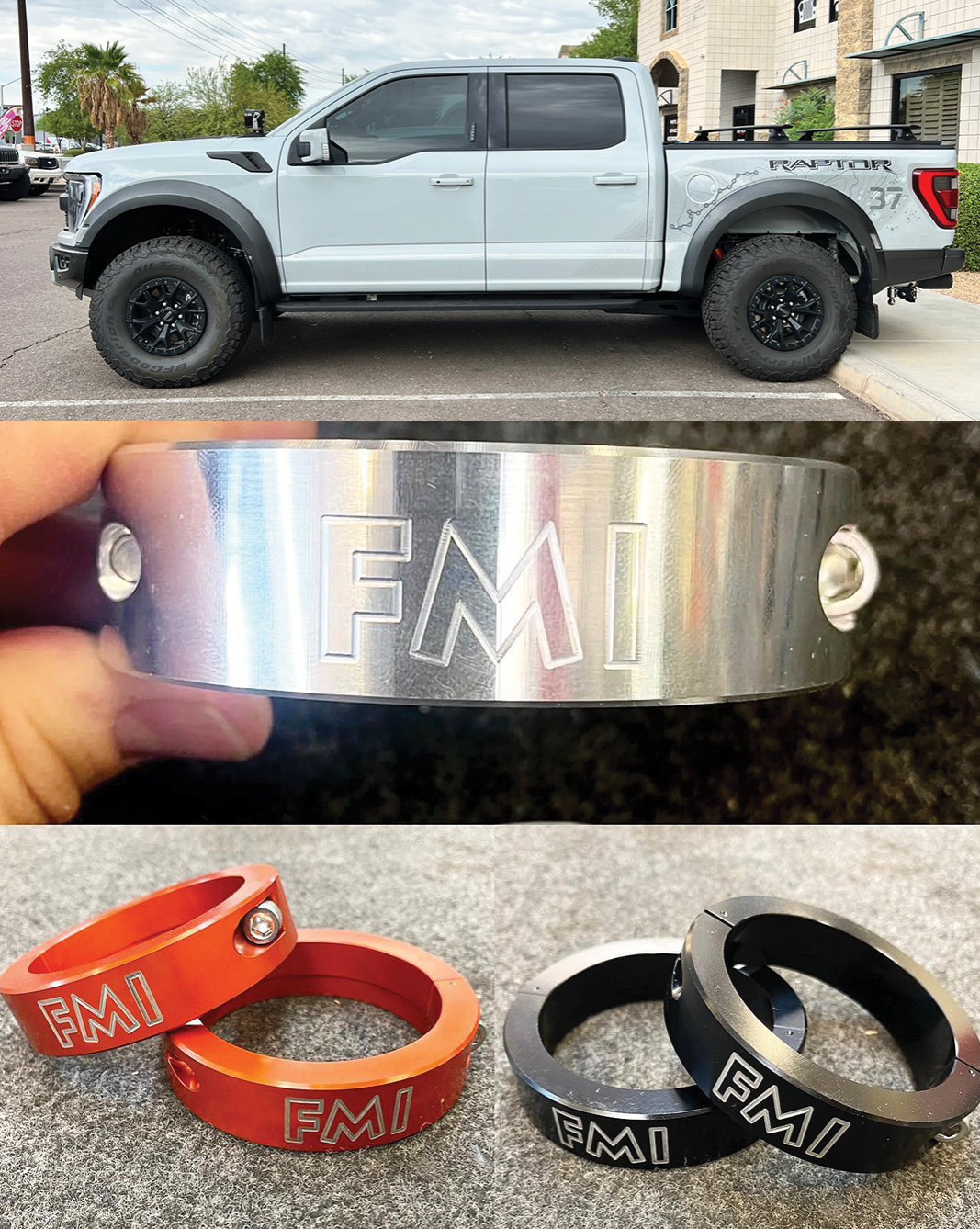 Foutz Motorsports front leveling kit (1.5, 2, 3 inch) 2024-2026 Ford F-150 Raptor 2024-2026 Ford F-150 Raptor R