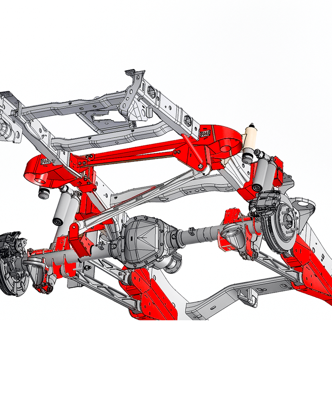 Foutz Motorsports Rear Suspension Conversion Kit 2010-2014 Ford F-150 SVT Raptor
