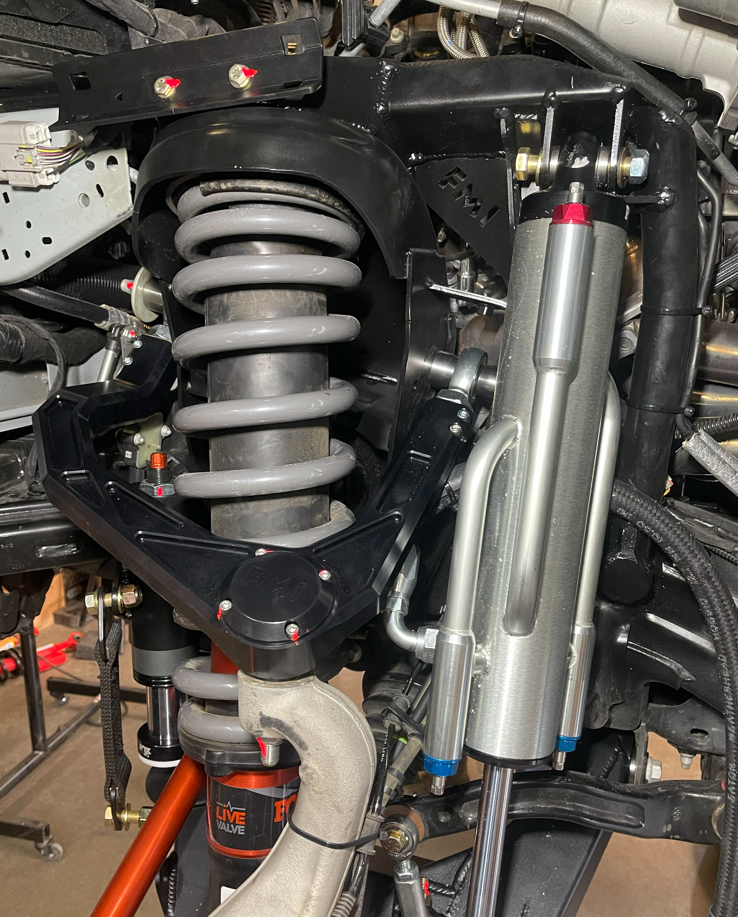 Foutz Motorsports Fabricated Front Bypass Shock Mount Kit 2022-2026 Ford Bronco Raptor