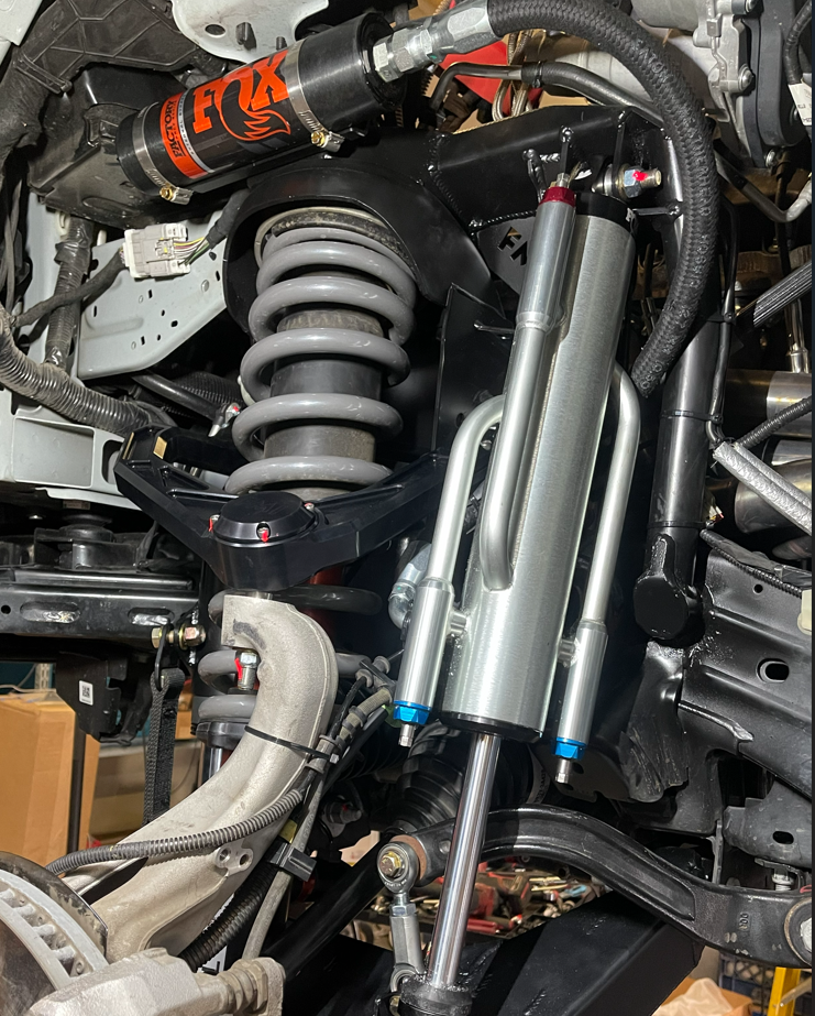 Foutz Motorsports Fabricated Front Bypass Shock Mount Kit 2022-2026 Ford Bronco Raptor