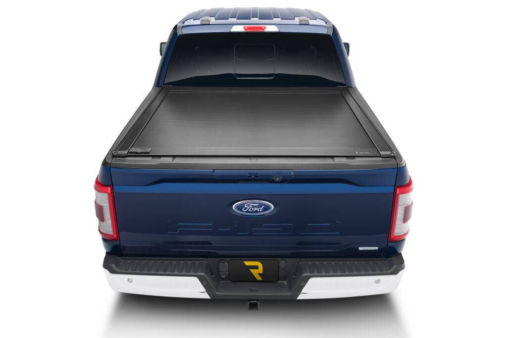 RetraxOne XR Retractable Tonneau Cover Matte One Piece Polycarbonate Construction 2021-2026 Ford F-150 5' 7 inch Bed (Includes Lightning) without Stake Pockets