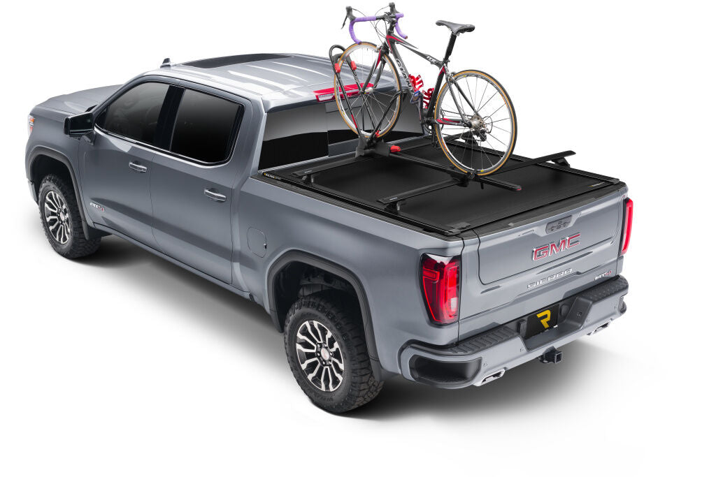 RetraxOne XR Retractable Tonneau Cover Matte One Piece Polycarbonate Construction 2019-2026 Silverado/Sierra (without CarbonPro Bed) 5' 9 inch Bed without Stake Pockets Standard Rails