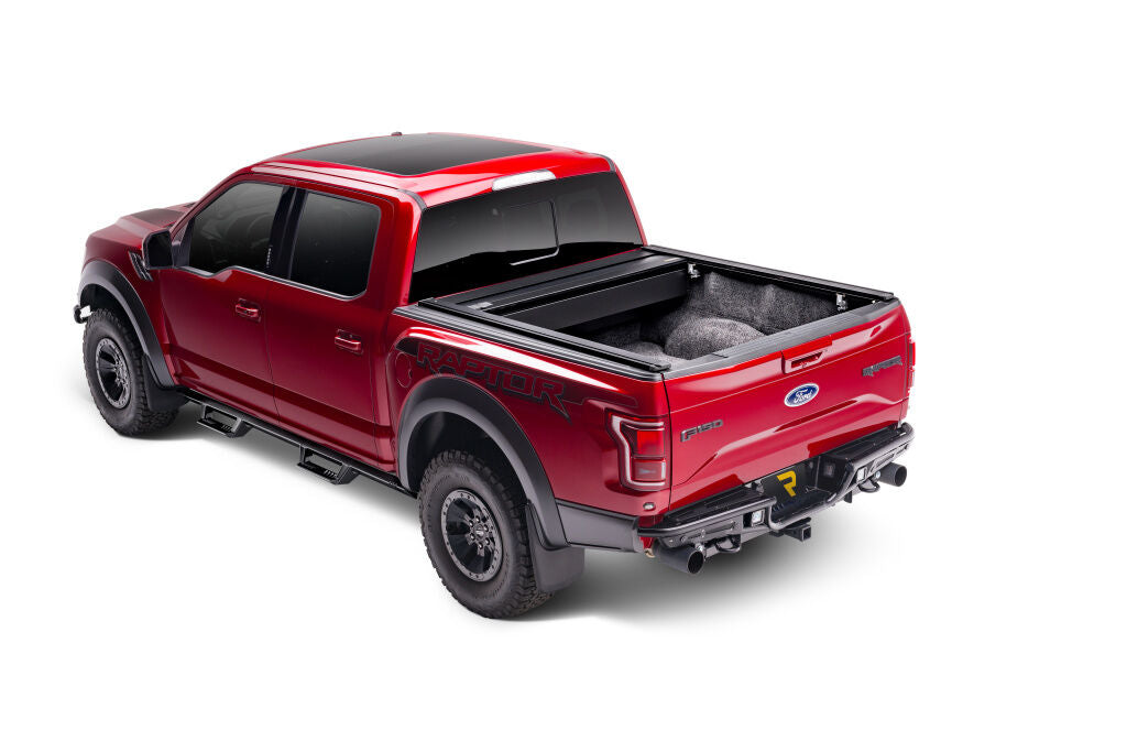 RetraxOne XR Retractable Tonneau Cover Matte One Piece Polycarbonate Construction 2004-2024 Nissan Titan Crew Cab 5' 7 inch Bed with or without Utili-Track System without Stake Pockets