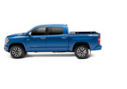 RetraxOne XR Retractable Tonneau Cover Matte One Piece Polycarbonate Construction 2022-2026 Toyota Tundra CrewMax 5' 7 inch Bed with Deck Rail System without Stake Pockets without Trail Special Edition Storage Boxes