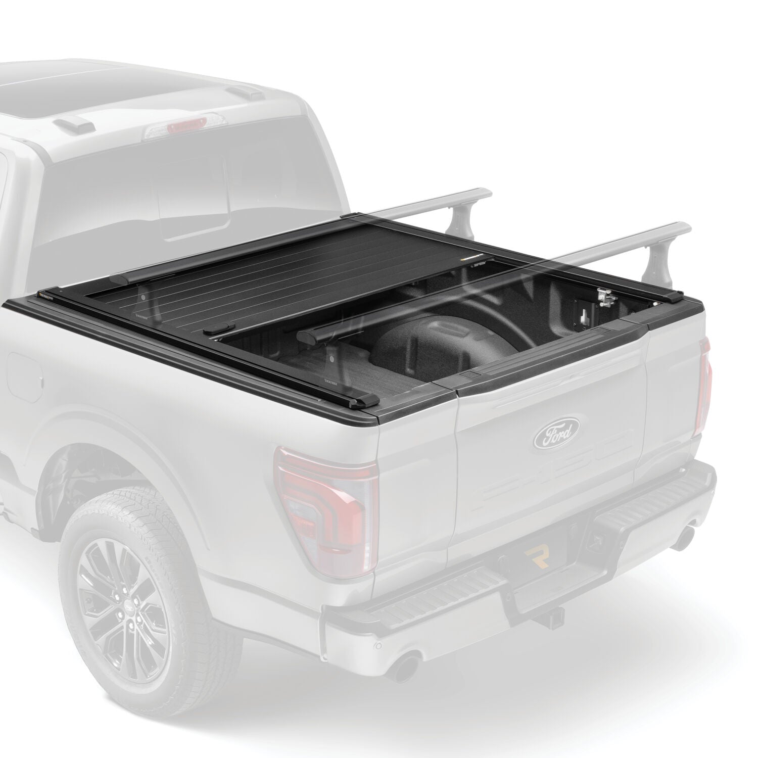 RetraxPRO Xr Retractable Tonneau Cover Industrial Strength Aluminum Construction 2015-2020 Ford F-150 5' 7 inch Bed without Stake Pockets