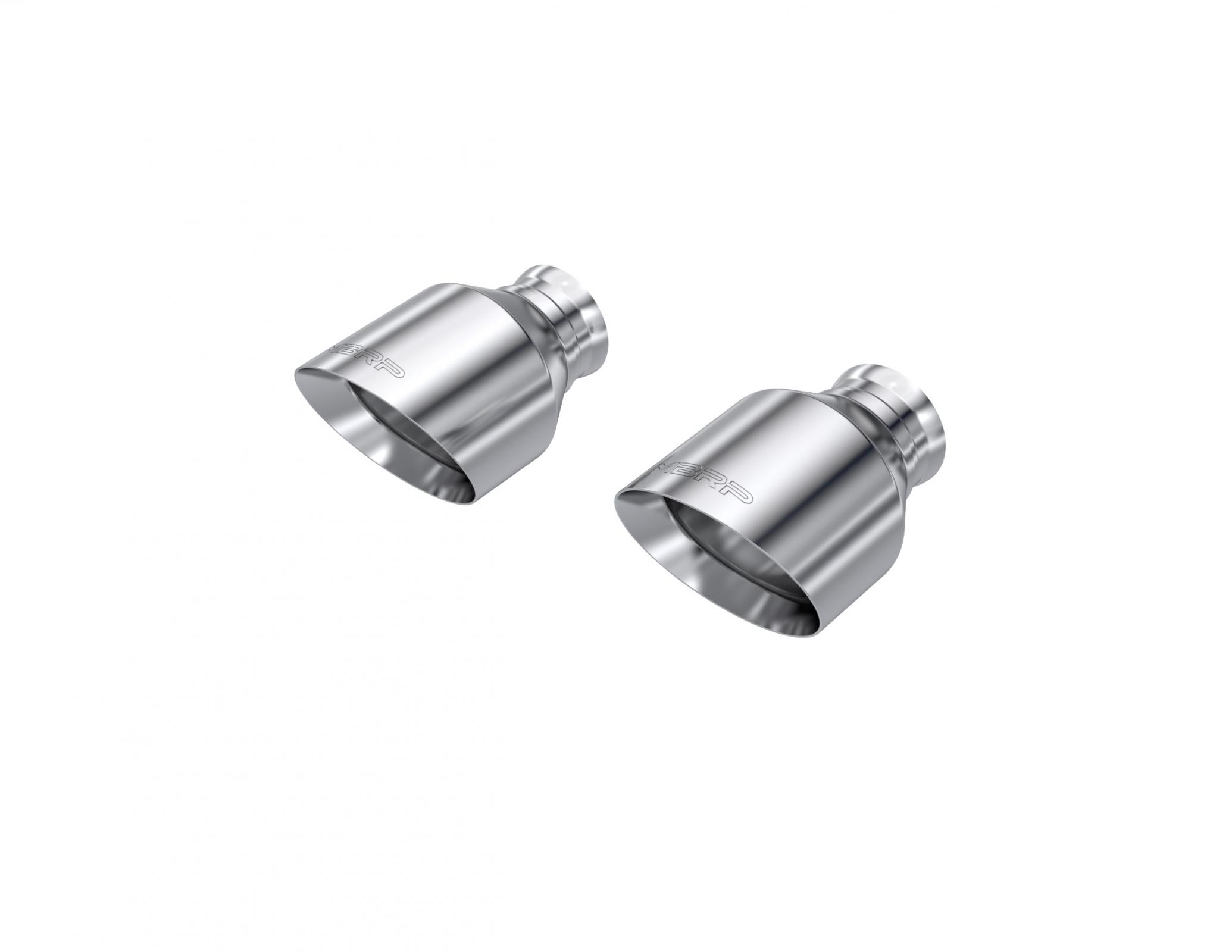 2015-Up Dodge Durango/Charger T304 Stainless Steel Tips, 5 Inch OD Out, Angle Cut, Sold In Pairs MBRP