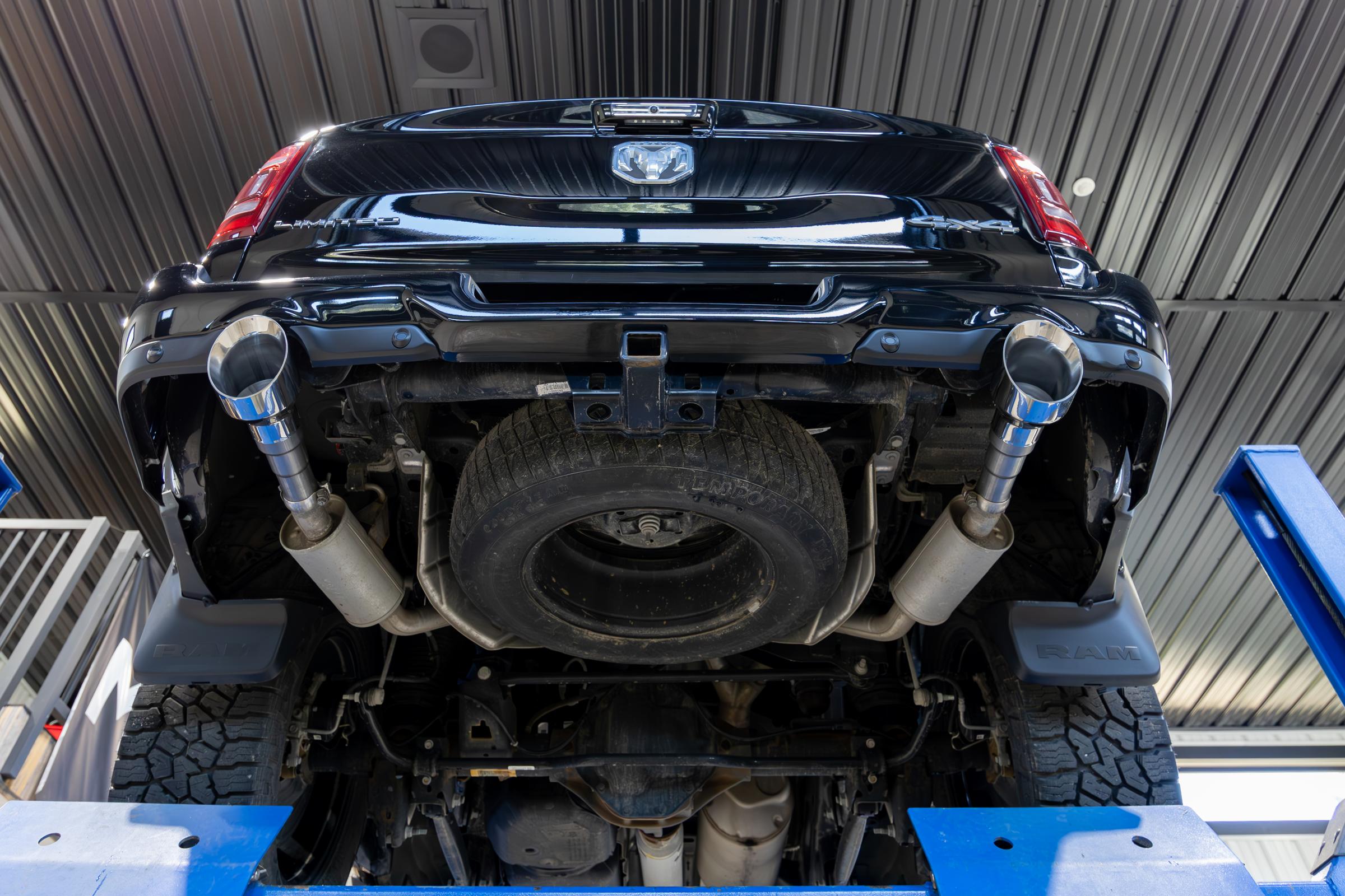 2019-24 Ram 1500 5.7L Hemi Exhaust Tips, Armor Pro 5 Inch OD Dual Wall Angle Cut, Sold In Pairs MBRP