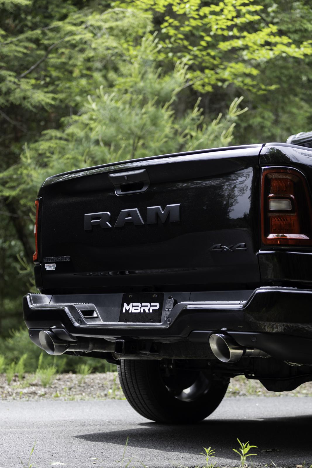 2025-Up Ram 1500 3.0L SST 5 Inch OD Mirror Polished Stainless Steel Tips Sold in Pairs MBRP