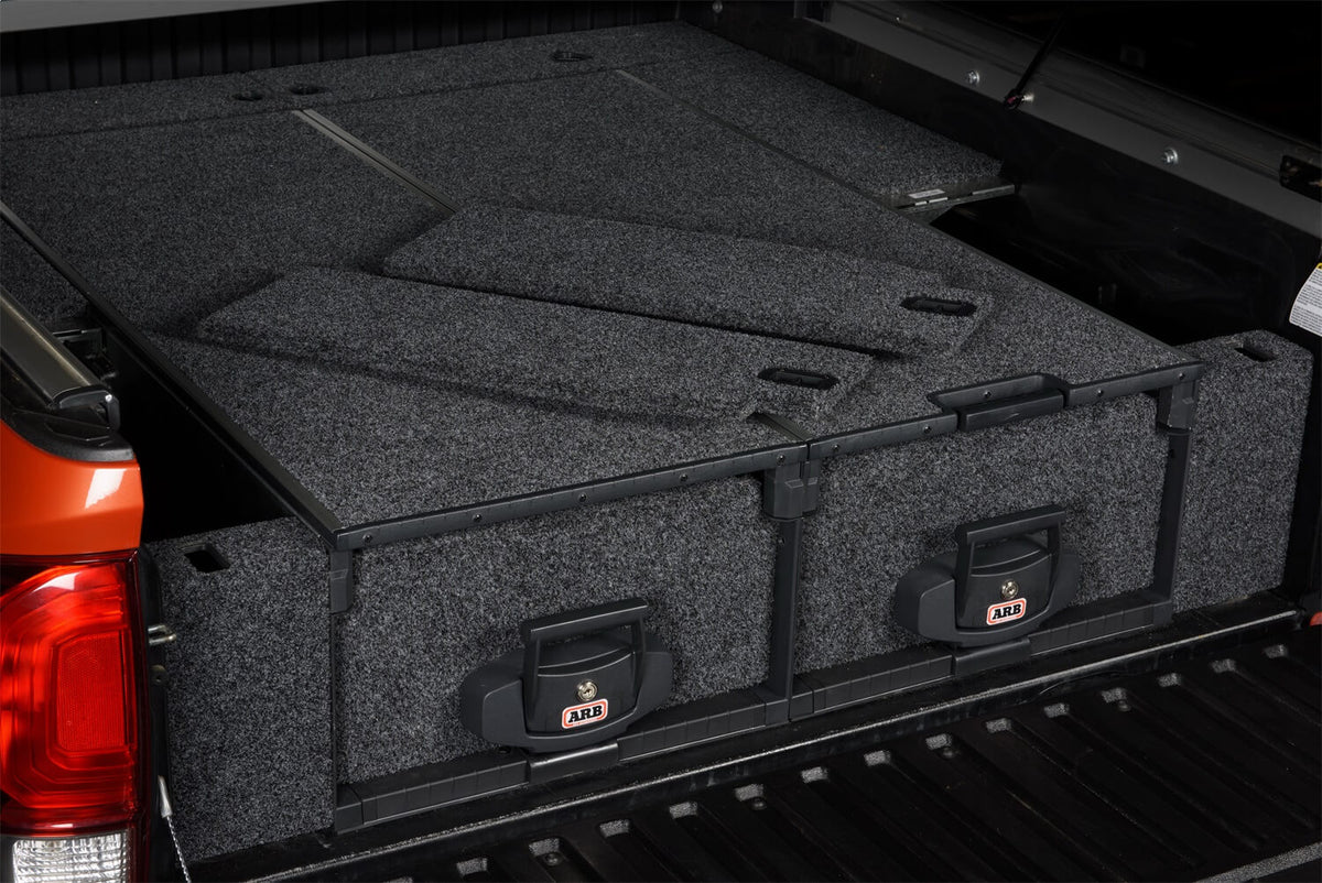 16-23 Toyota Tacoma Recovery Drawer Side Floor Kit - Apollo Off-Road