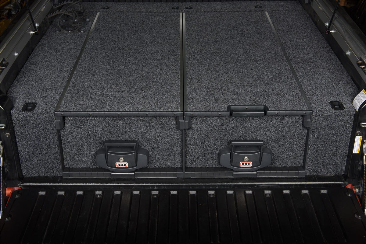 16-23 Toyota Tacoma Recovery Drawer Side Floor Kit - Apollo Off-Road