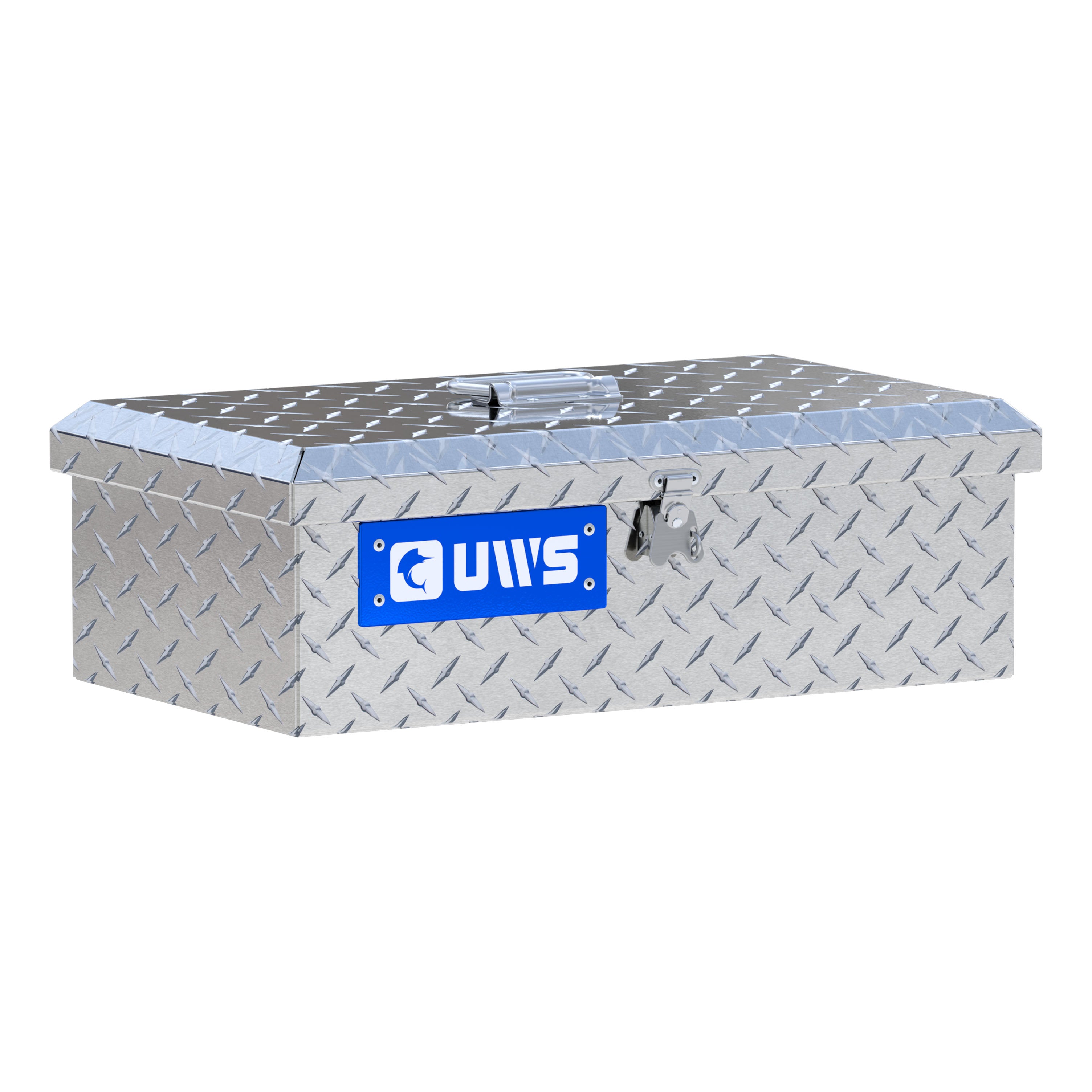 UWS TB-1 Bright Aluminum Tote Box (LTL Shipping Only)