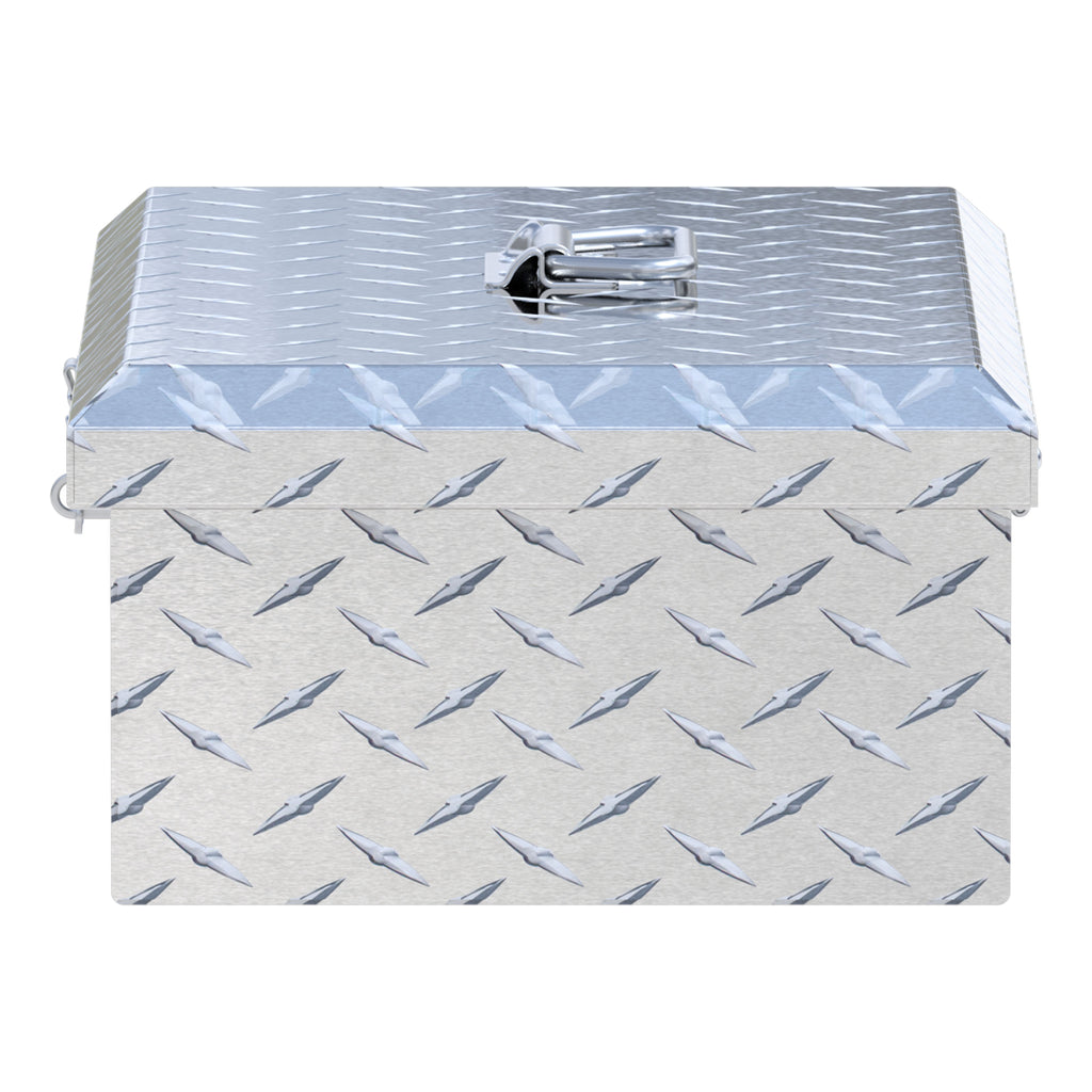 UWS TB-1 Bright Aluminum Tote Box (LTL Shipping Only)