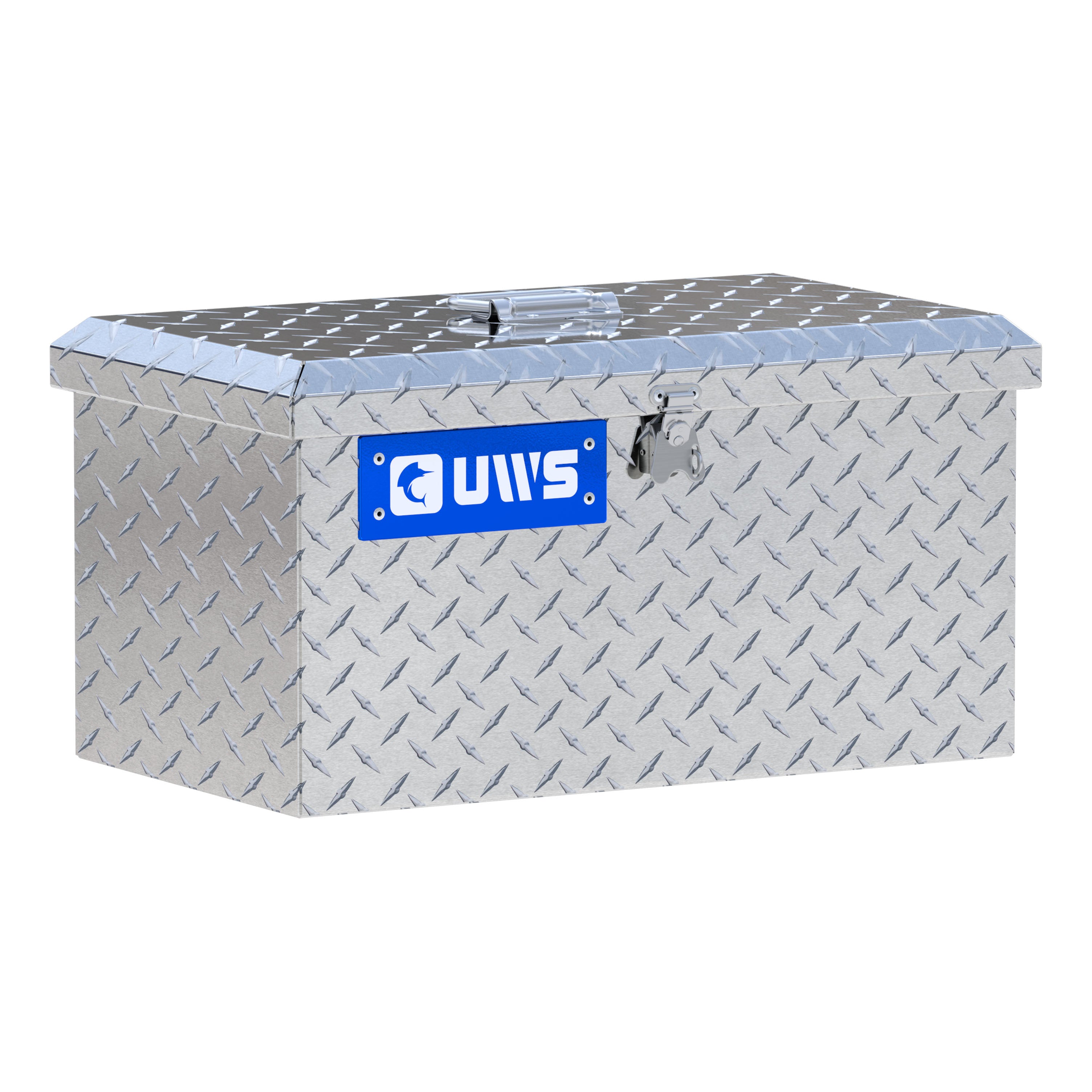 UWS TB-2 Bright Aluminum Tote Box (LTL Shipping Only)