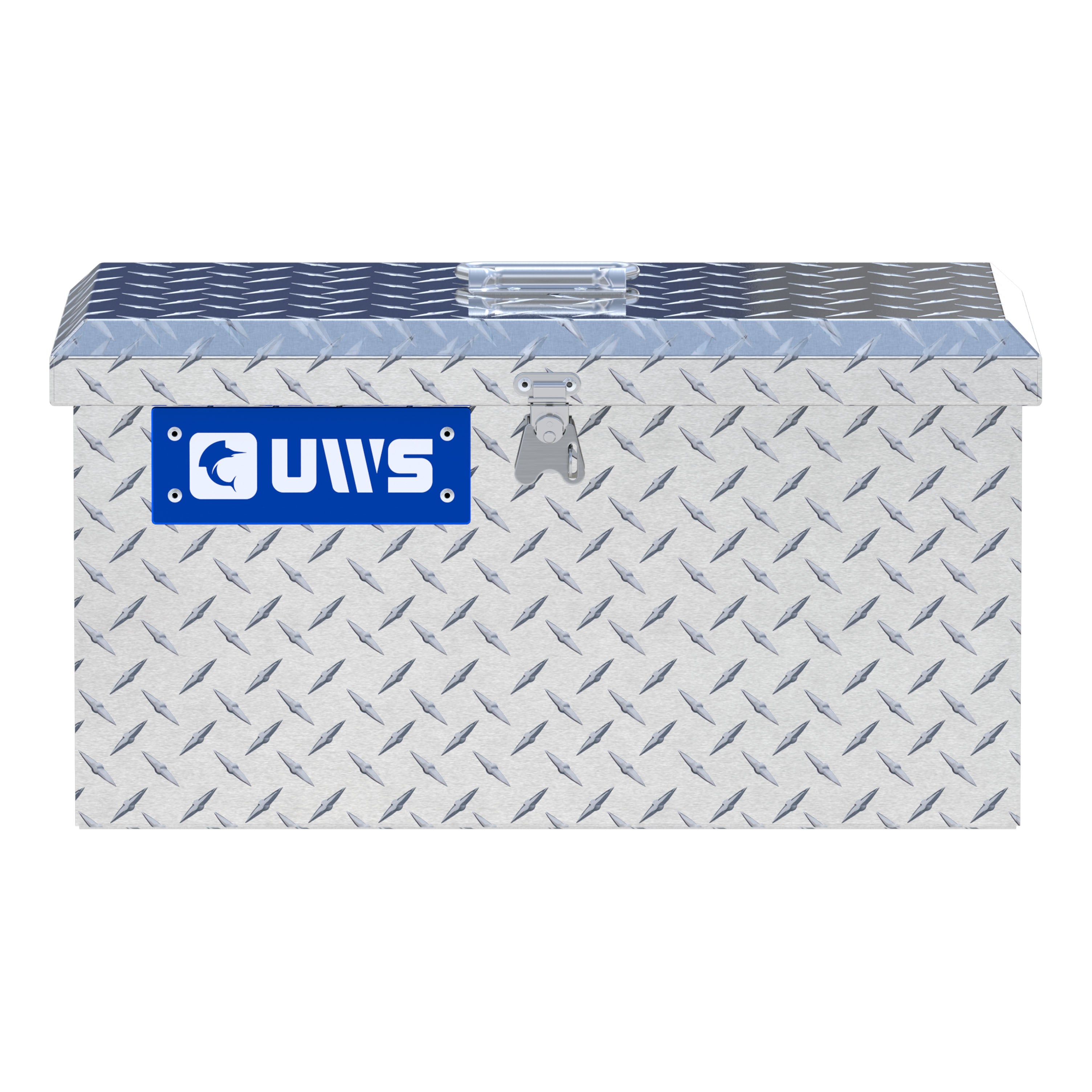 UWS TB-2 Bright Aluminum Tote Box (LTL Shipping Only)
