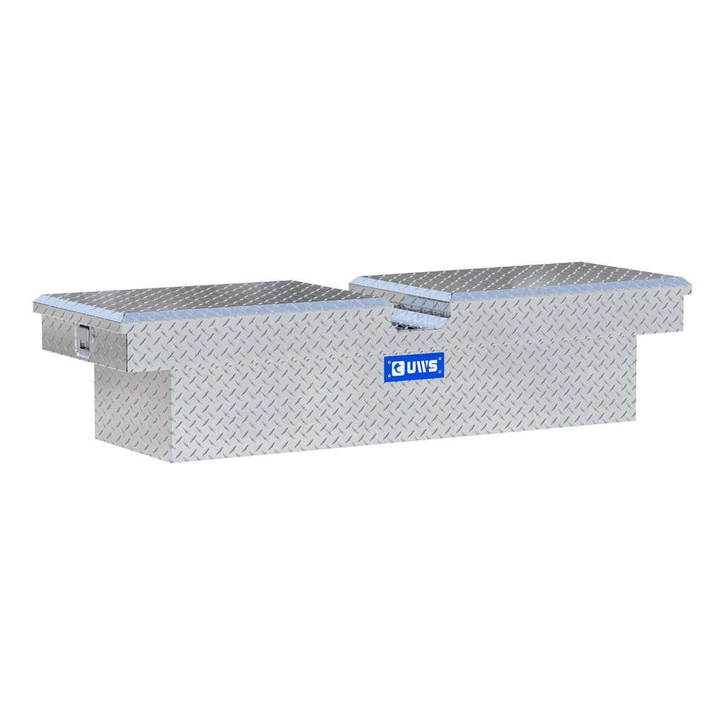 UWS TB-63 Bright Aluminum 63" Gull Wing Crossover Truck Tool Box (LTL Shipping Only)