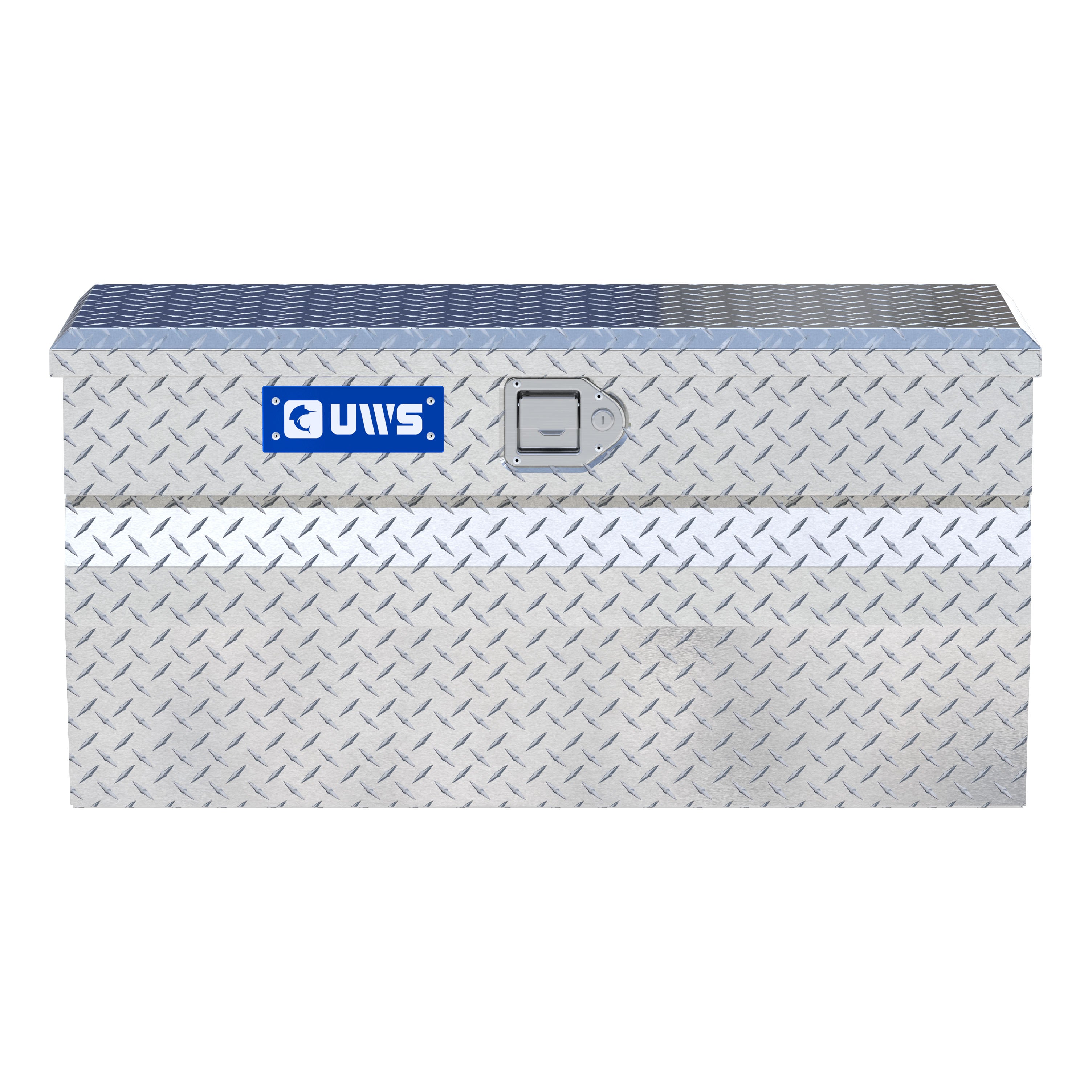 UWS TBC-36-W Bright Aluminum 36" Wedge Utility Chest Box (LTL Shipping Only)