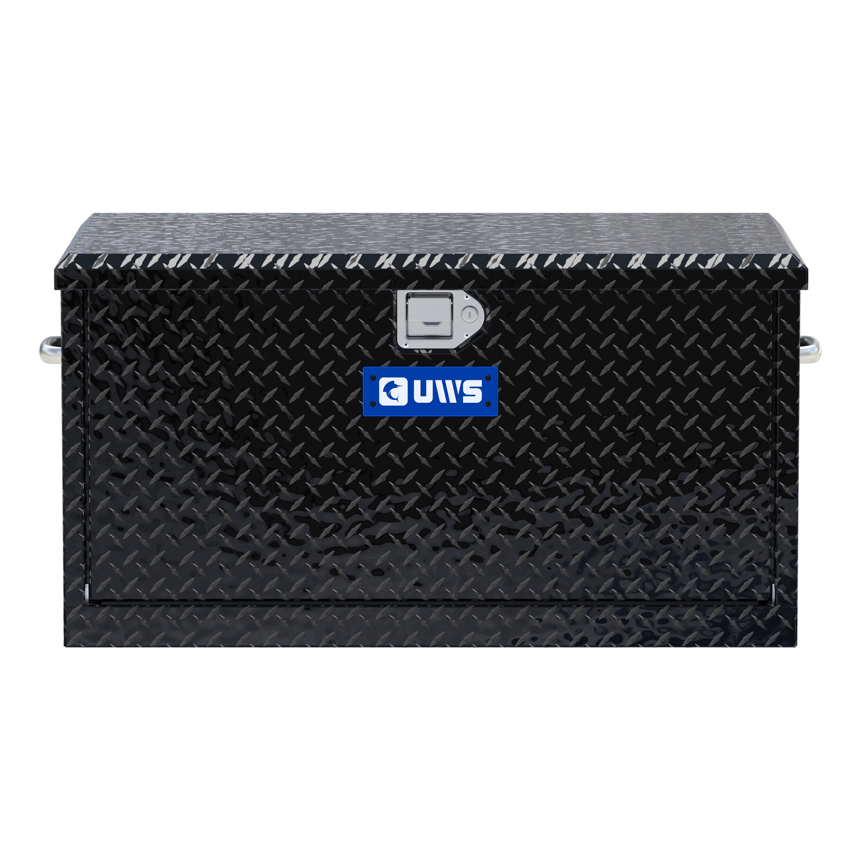 UWS TBC-38-DS-BLK Gloss Black Aluminum 38" Utility Chest Box with Drawers