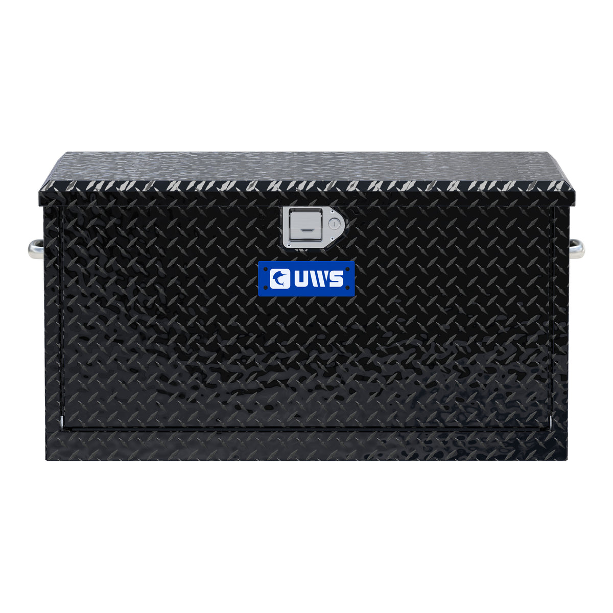 UWS TBC-38-DS-BLK Gloss Black Aluminum 38" Utility Chest Box with Drawers