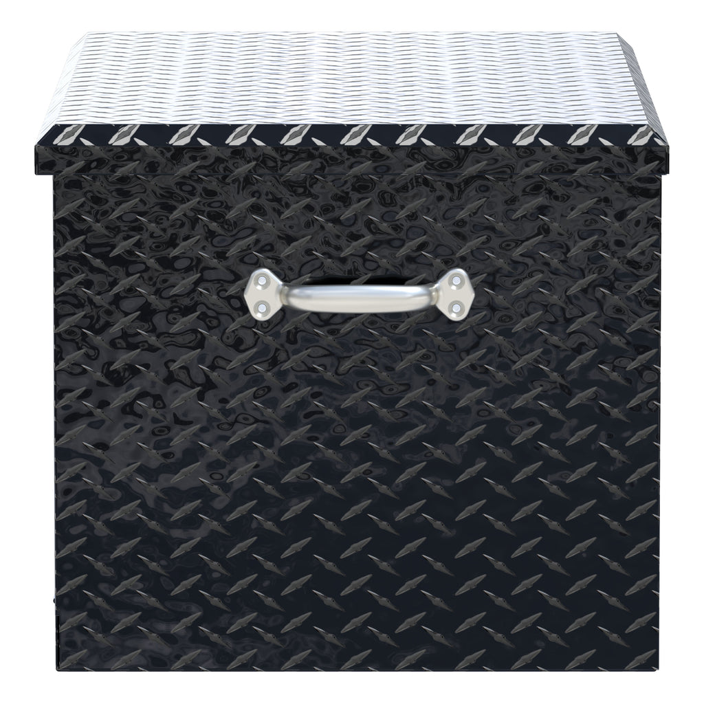 UWS TBC-38-DS-BLK Gloss Black Aluminum 38" Utility Chest Box with Drawers