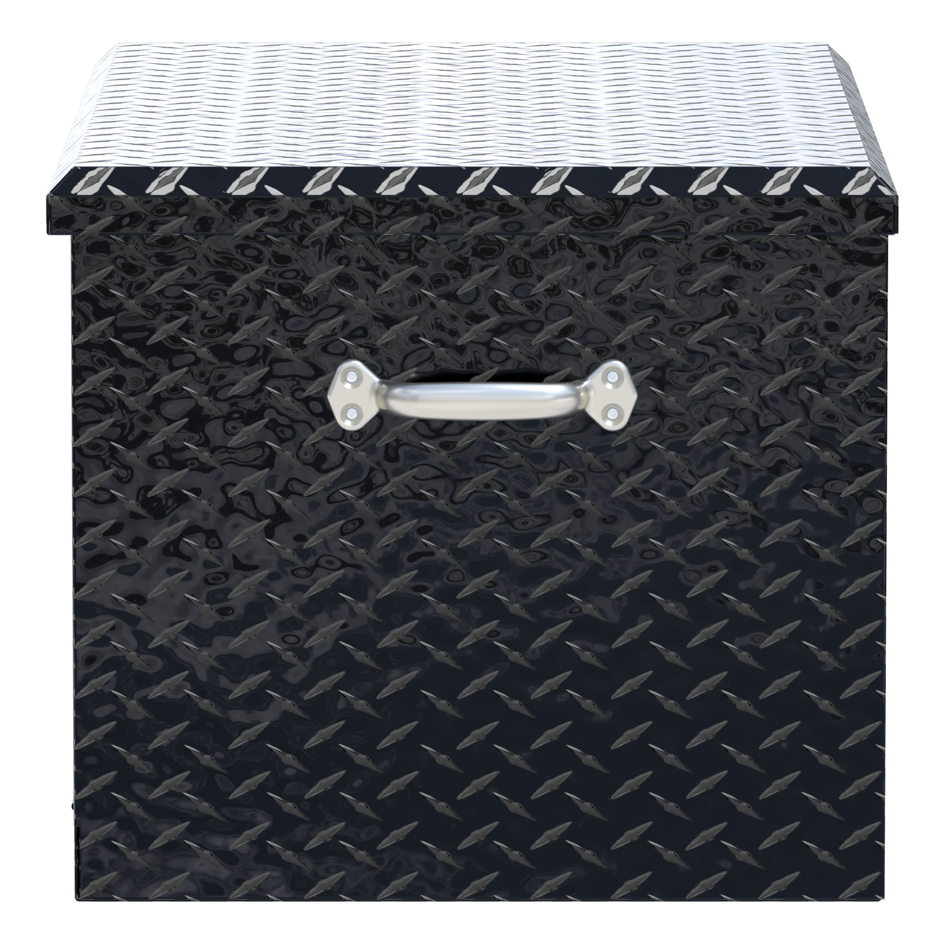 UWS TBC-38-DS-BLK Gloss Black Aluminum 38" Utility Chest Box with Drawers