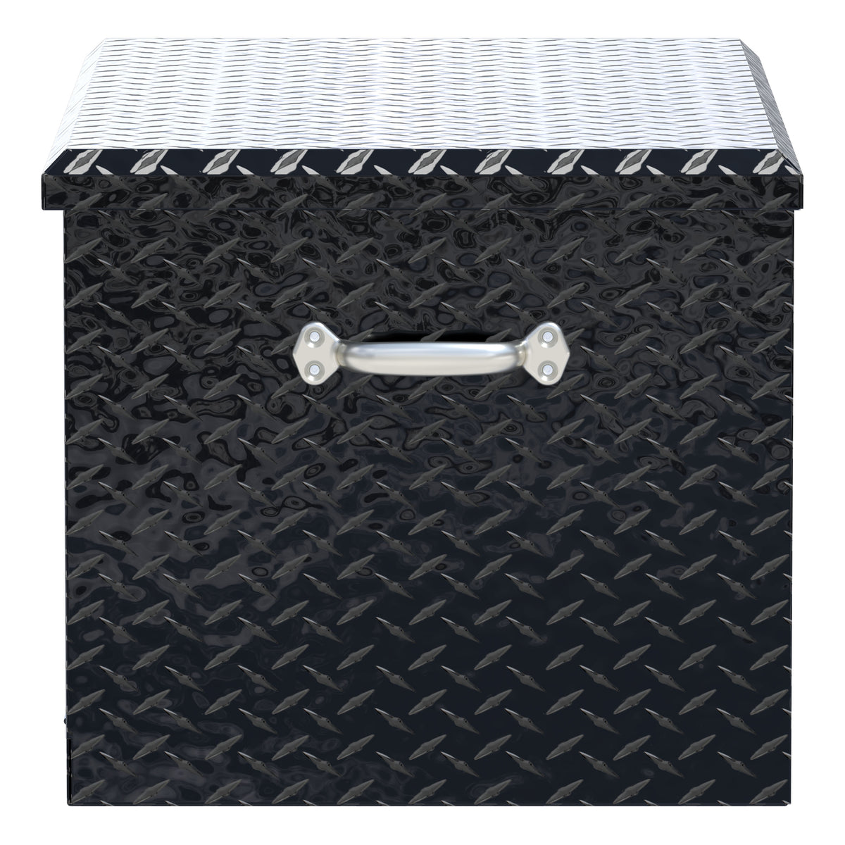 UWS TBC-38-DS-BLK Gloss Black Aluminum 38" Utility Chest Box with Drawers