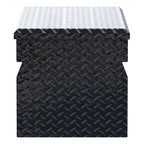 UWS TBC-42-W-BLK Gloss Black Aluminum 42" Wedge Utility Chest Box (LTL Shipping Only)