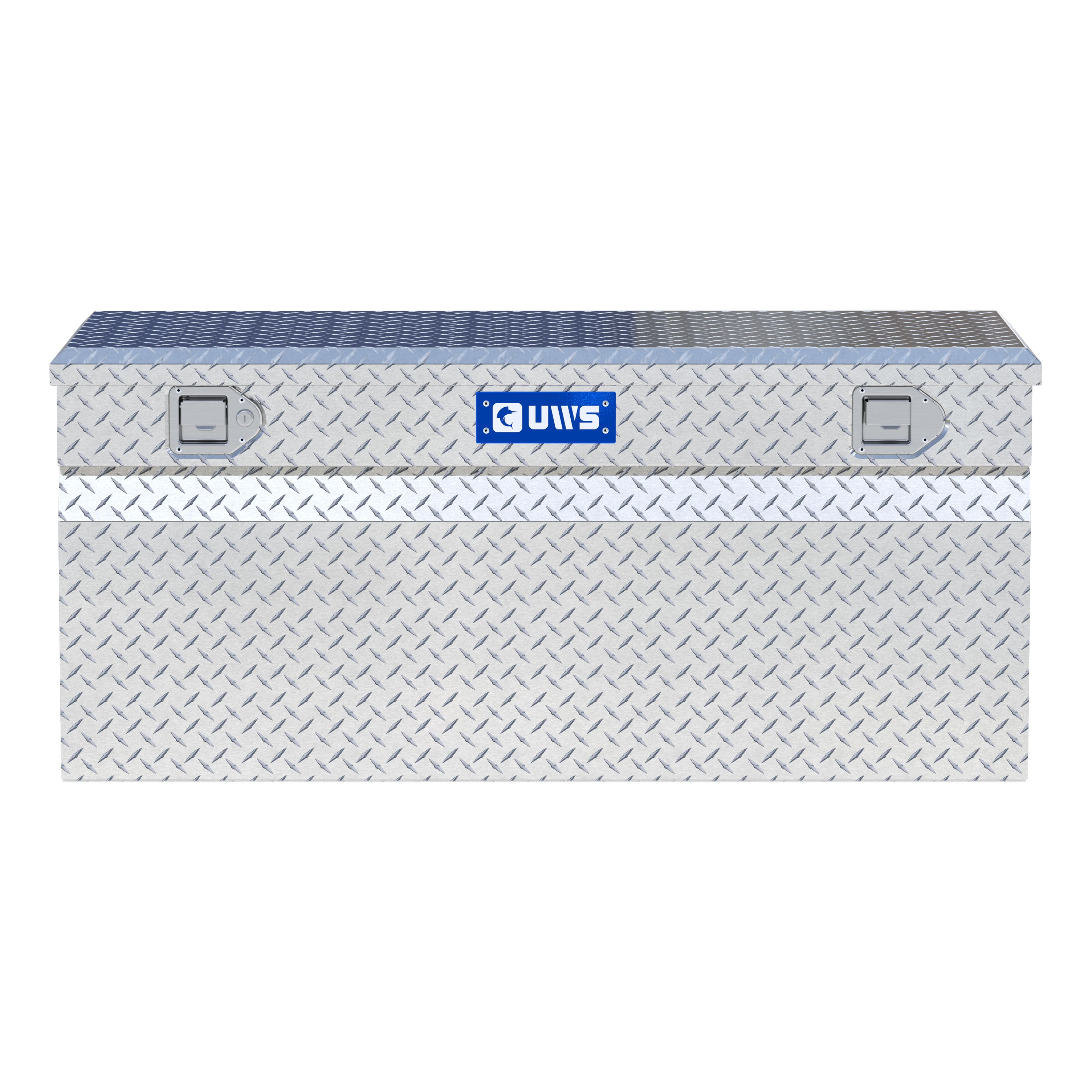 UWS TBC-48-DD Bright Aluminum 48" Cargo Carrier Utility Chest Box (LTL Shipping Only)