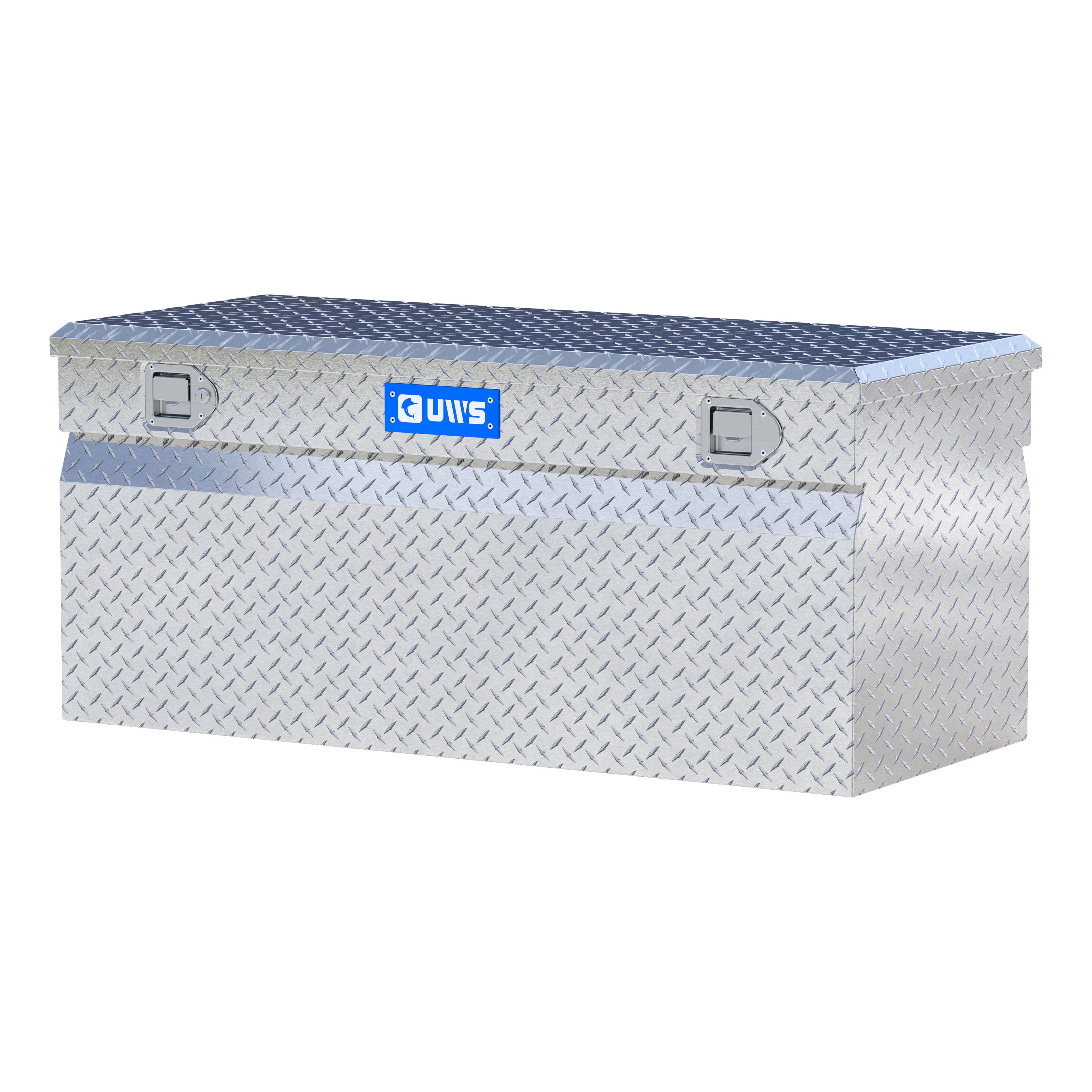UWS TBC-48-DD Bright Aluminum 48" Cargo Carrier Utility Chest Box (LTL Shipping Only)