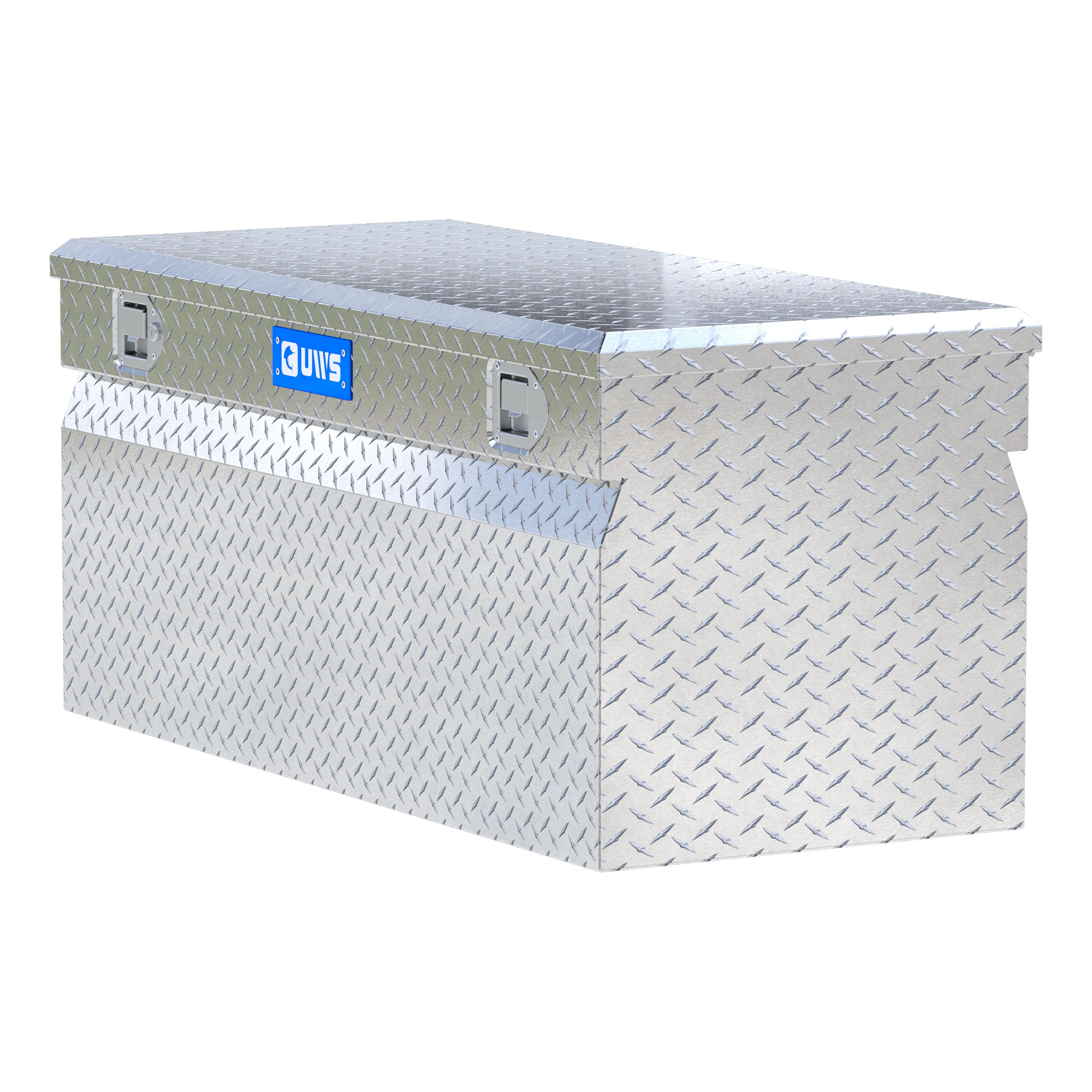 UWS TBC-48-DD Bright Aluminum 48" Cargo Carrier Utility Chest Box (LTL Shipping Only)