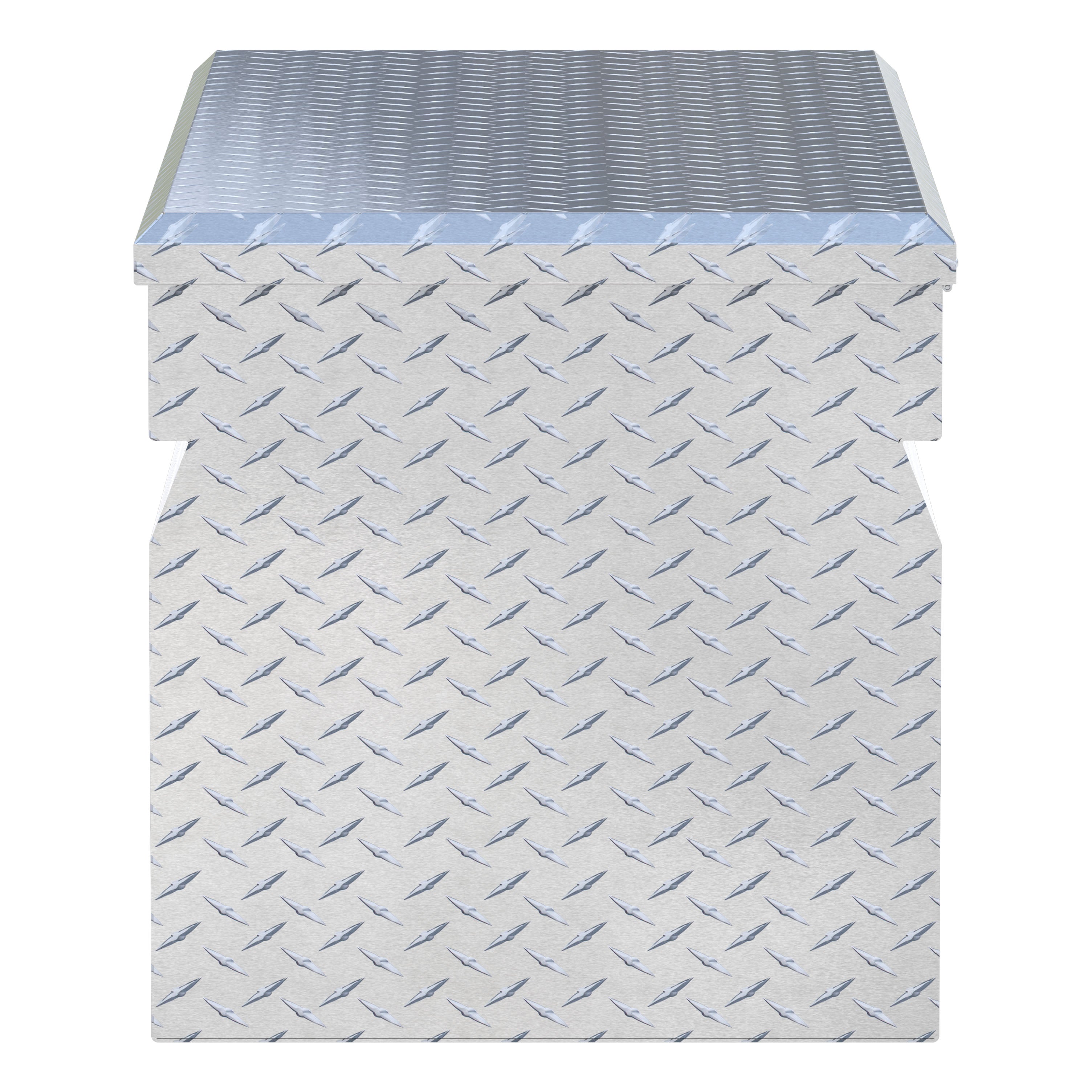UWS TBC-48-DD Bright Aluminum 48" Cargo Carrier Utility Chest Box (LTL Shipping Only)