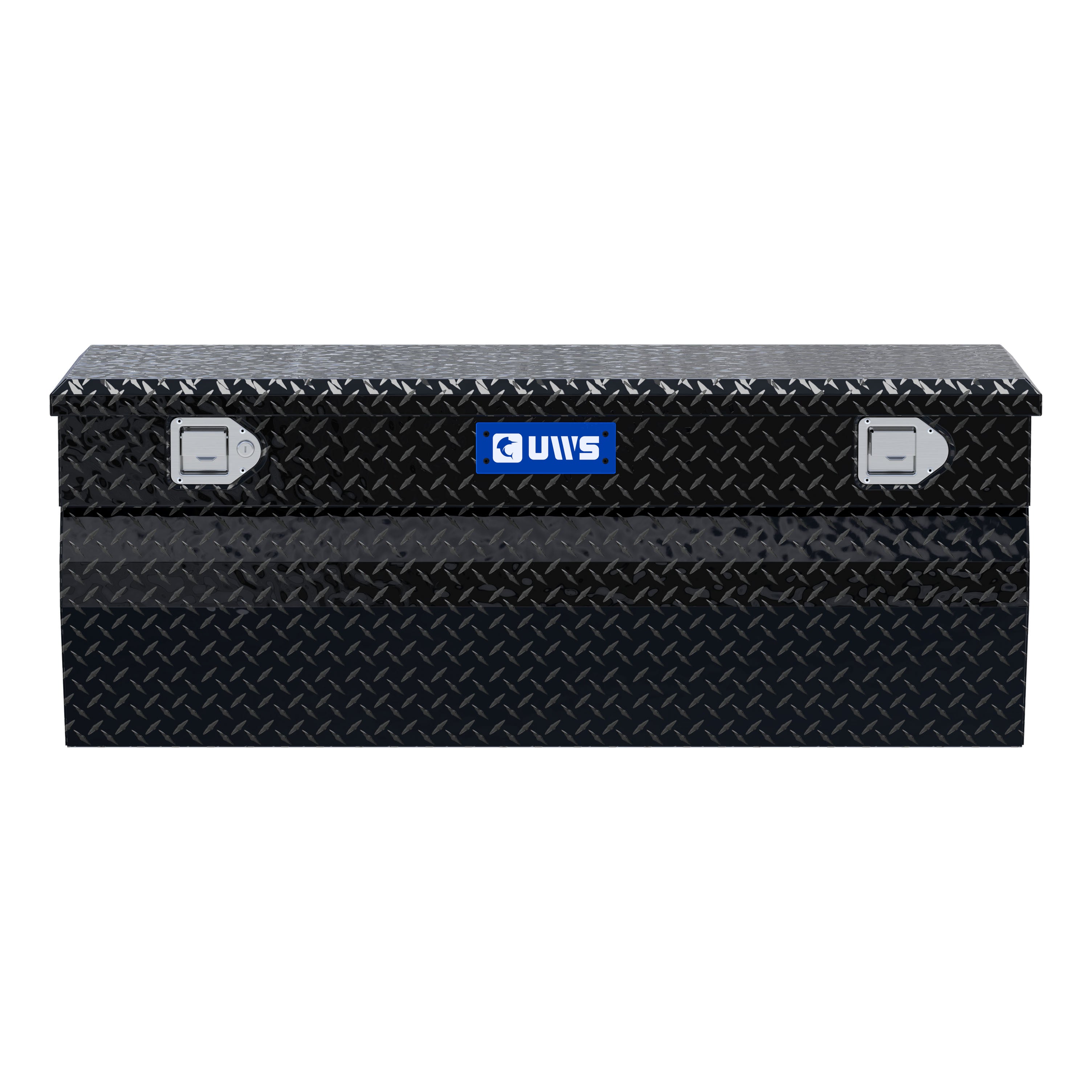 UWS TBC-48-W-BLK Gloss Black Aluminum 48" Wedge Utility Chest Box (LTL Shipping Only)