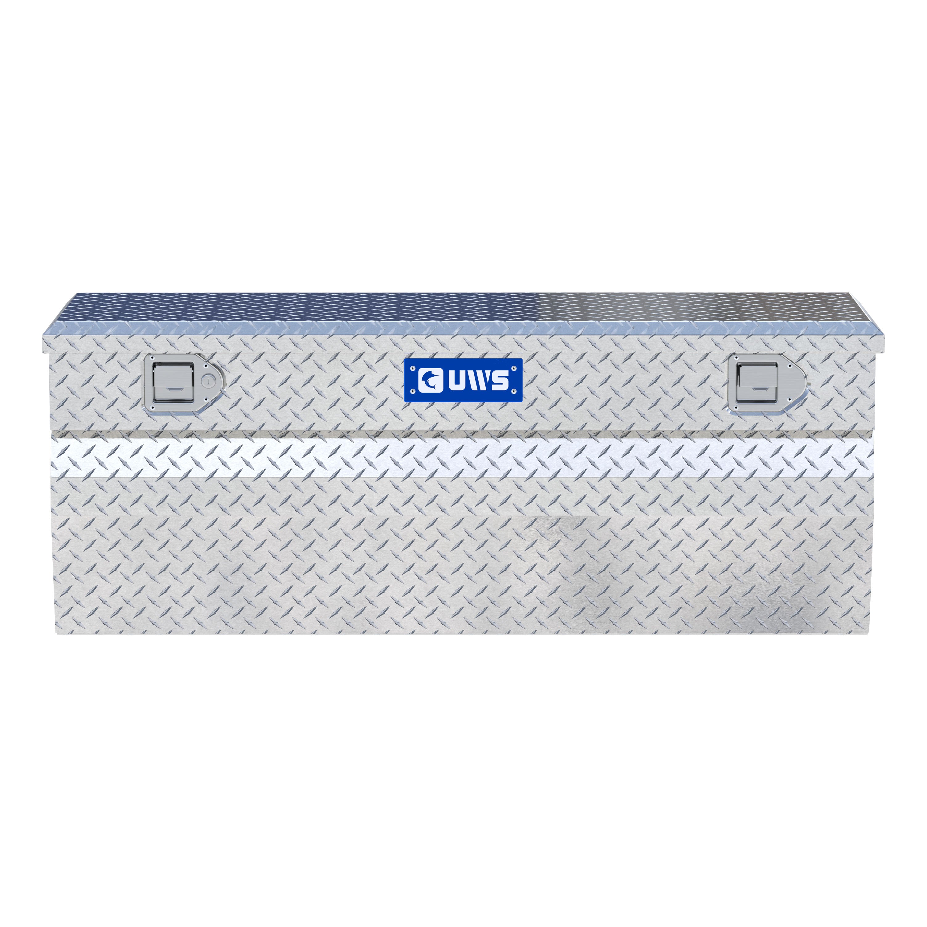 UWS TBC-48-W Bright Aluminum 48" Wedge Utility Chest Box (LTL Shipping Only)