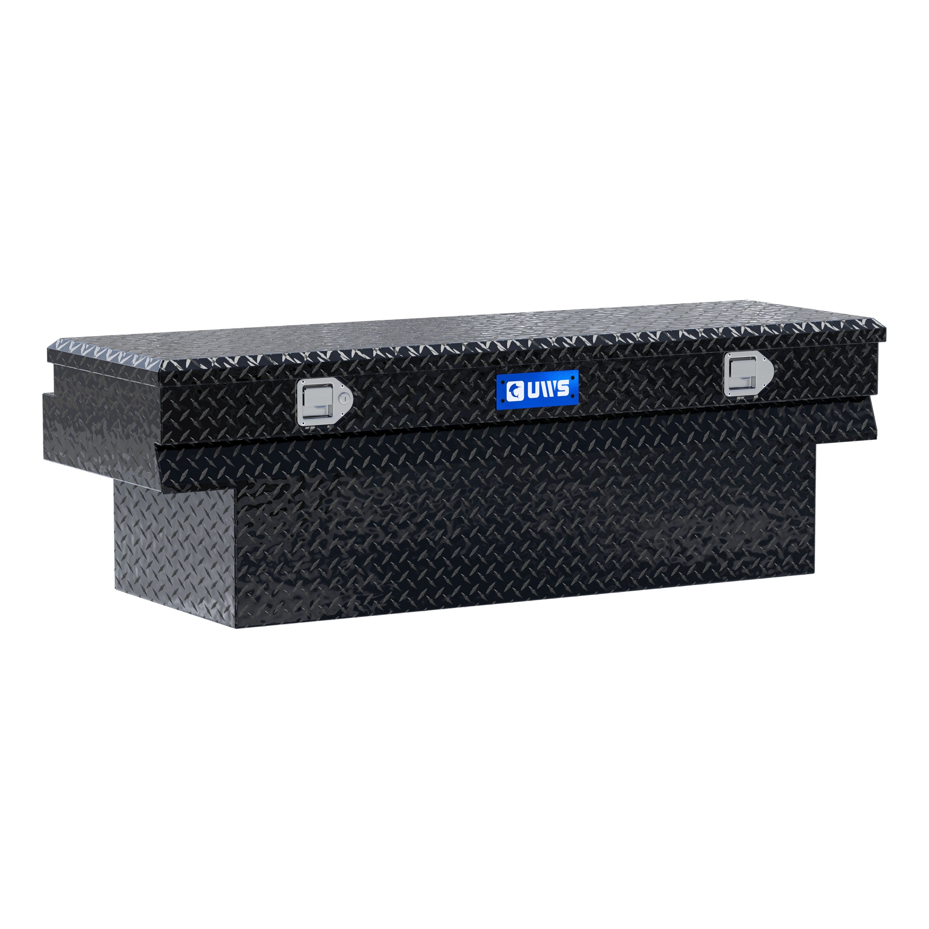 UWS TBC-60-N-BLK Gloss Black Aluminum 60" Notched Utility Chest Box (LTL Shipping Only)