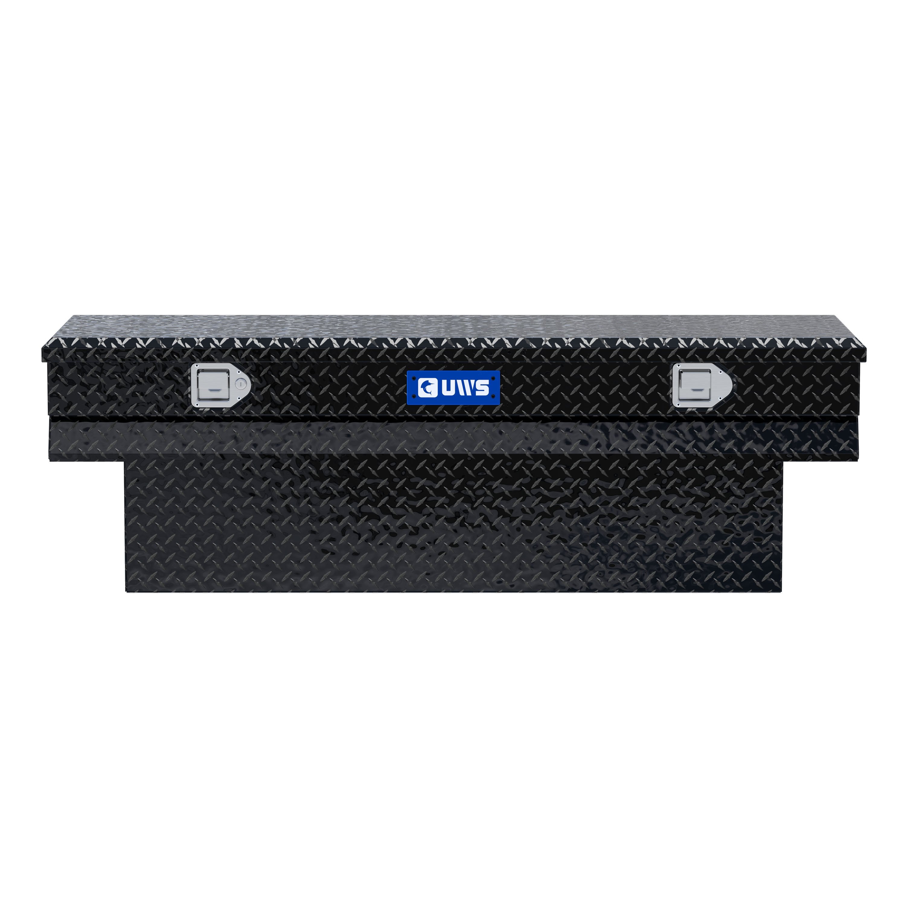 UWS TBC-60-N-BLK Gloss Black Aluminum 60" Notched Utility Chest Box (LTL Shipping Only)