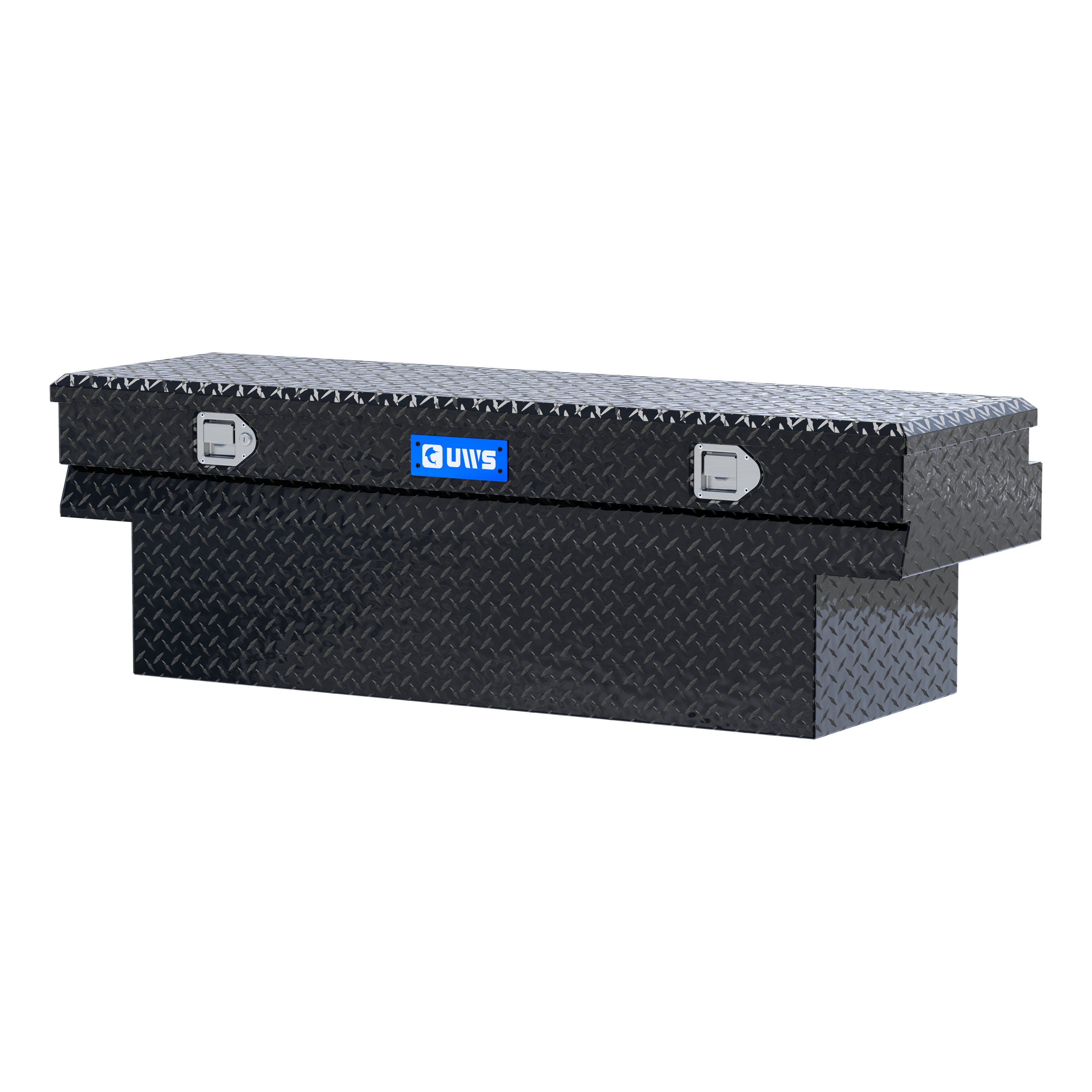 UWS TBC-60-N-BLK Gloss Black Aluminum 60" Notched Utility Chest Box (LTL Shipping Only)