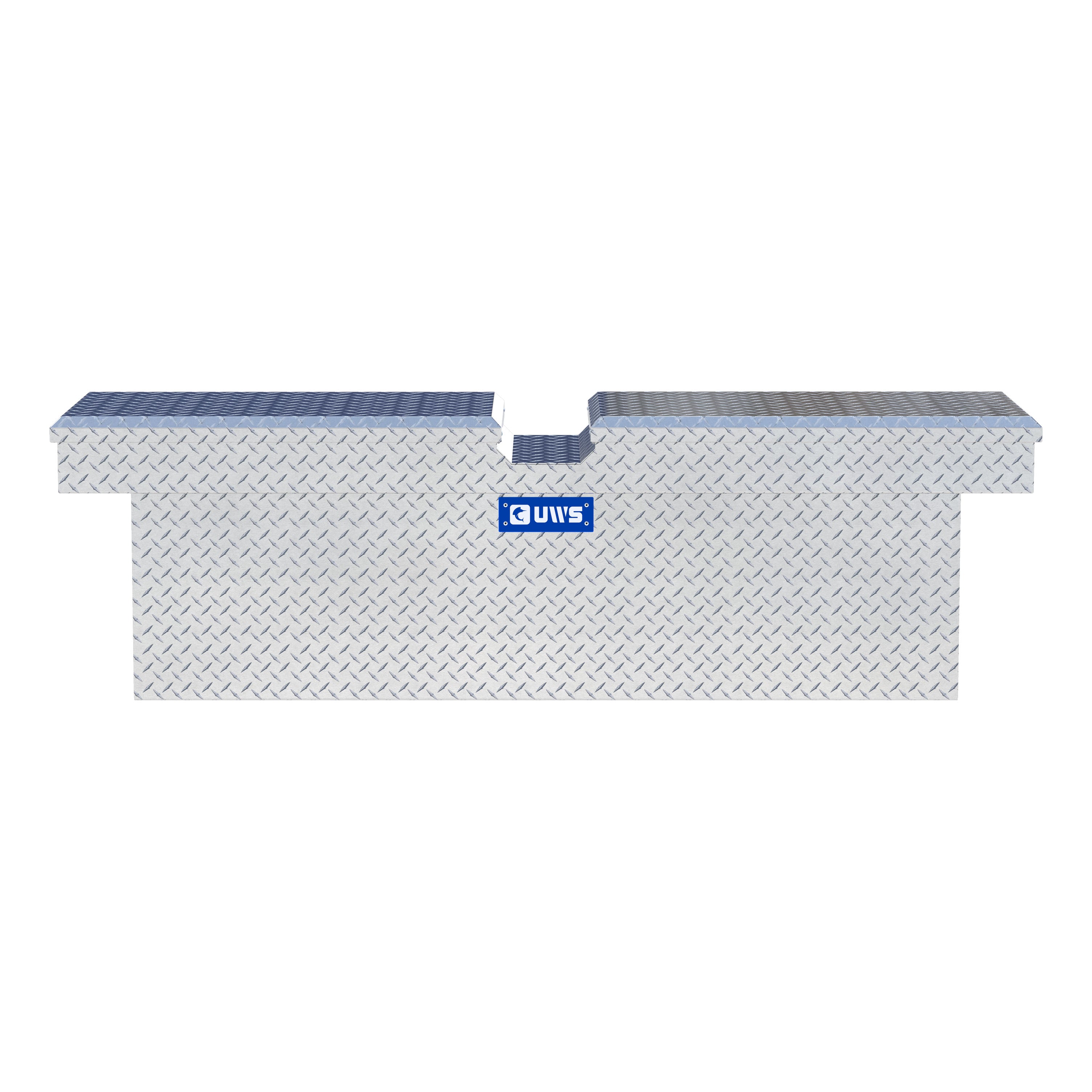 UWS TBD-69 Bright Aluminum 69" Deep Gull Wing Crossover Truck Tool Box