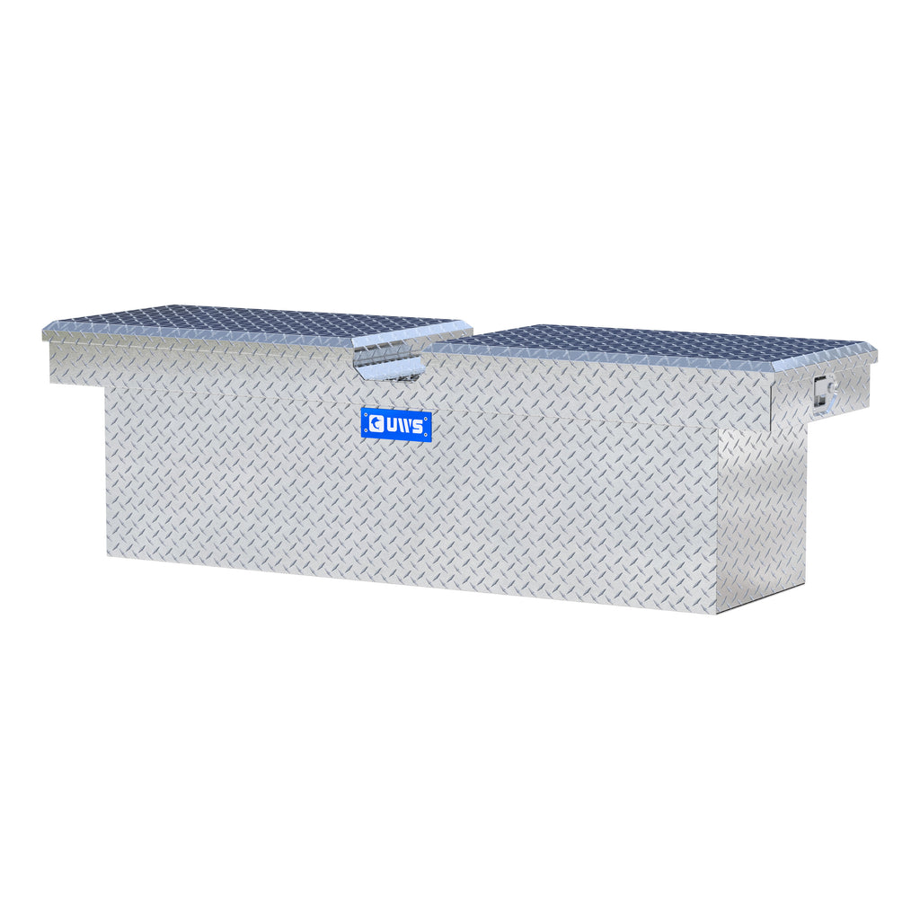 UWS TBD-69 Bright Aluminum 69" Deep Gull Wing Crossover Truck Tool Box