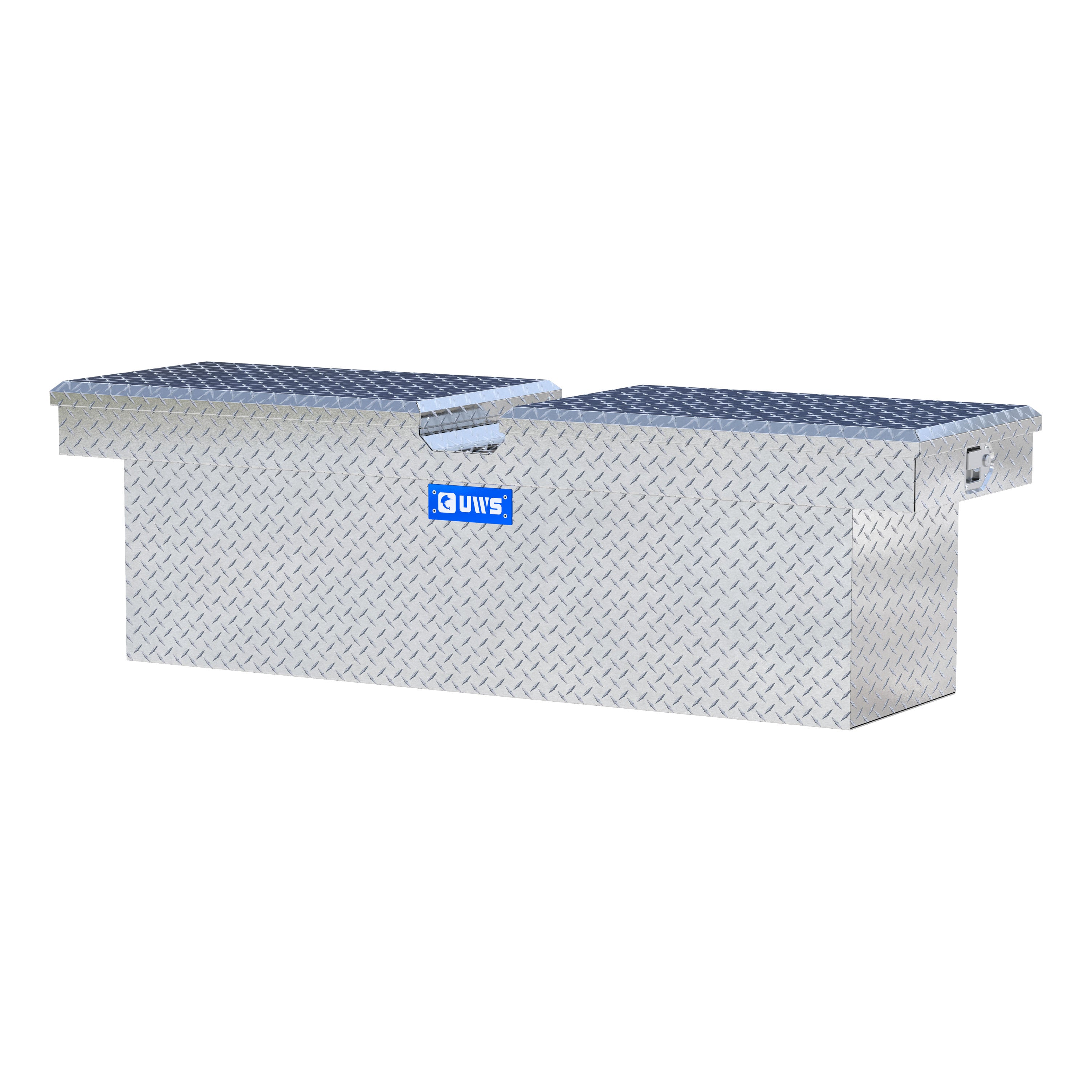 UWS TBD-69 Bright Aluminum 69" Deep Gull Wing Crossover Truck Tool Box